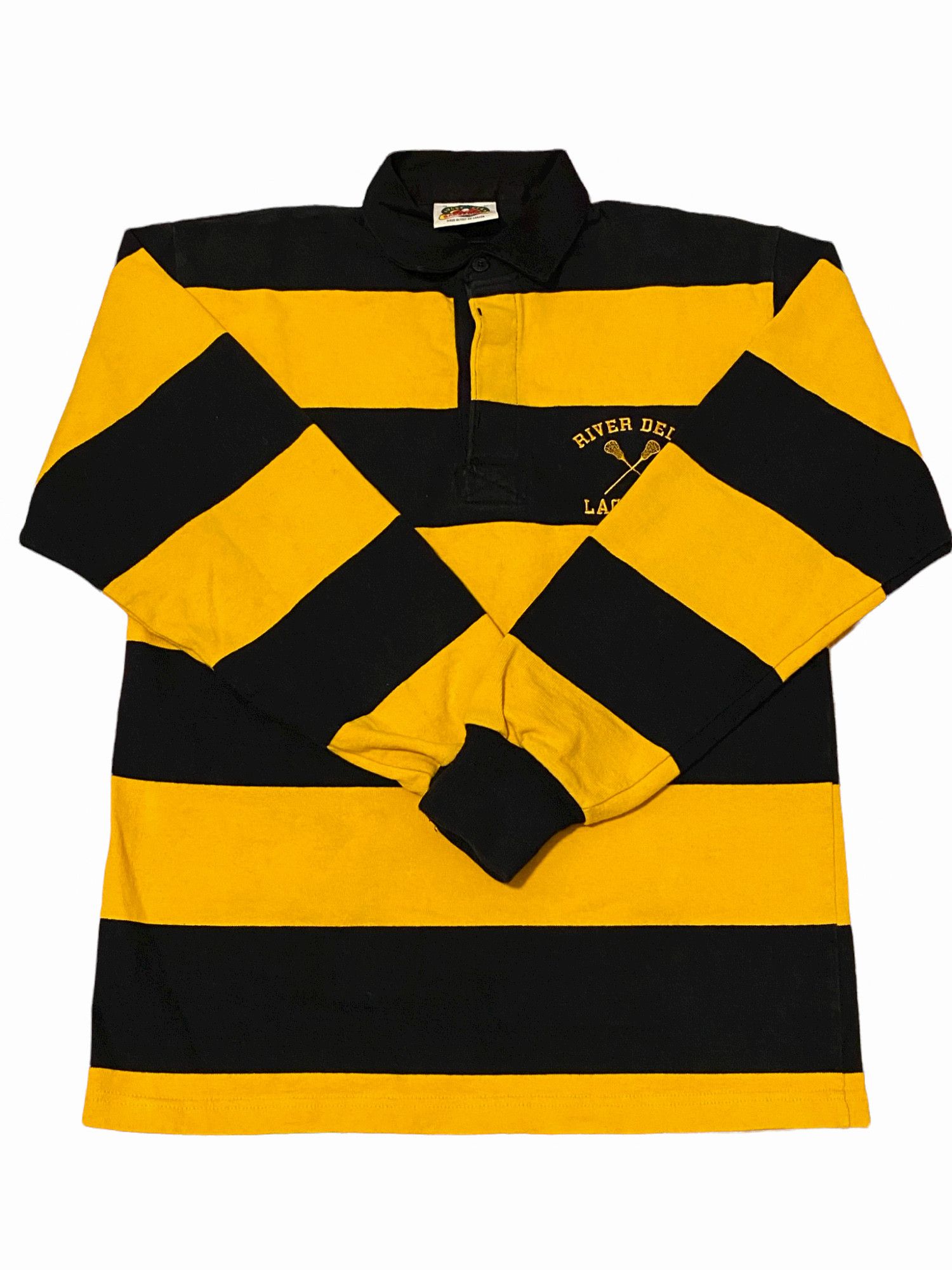 Barbarian × Vintage Barbarian Rugby Striped Sweatshirt - Medium Size US M / EU 48-50 / 2 - 3 Thumbnail