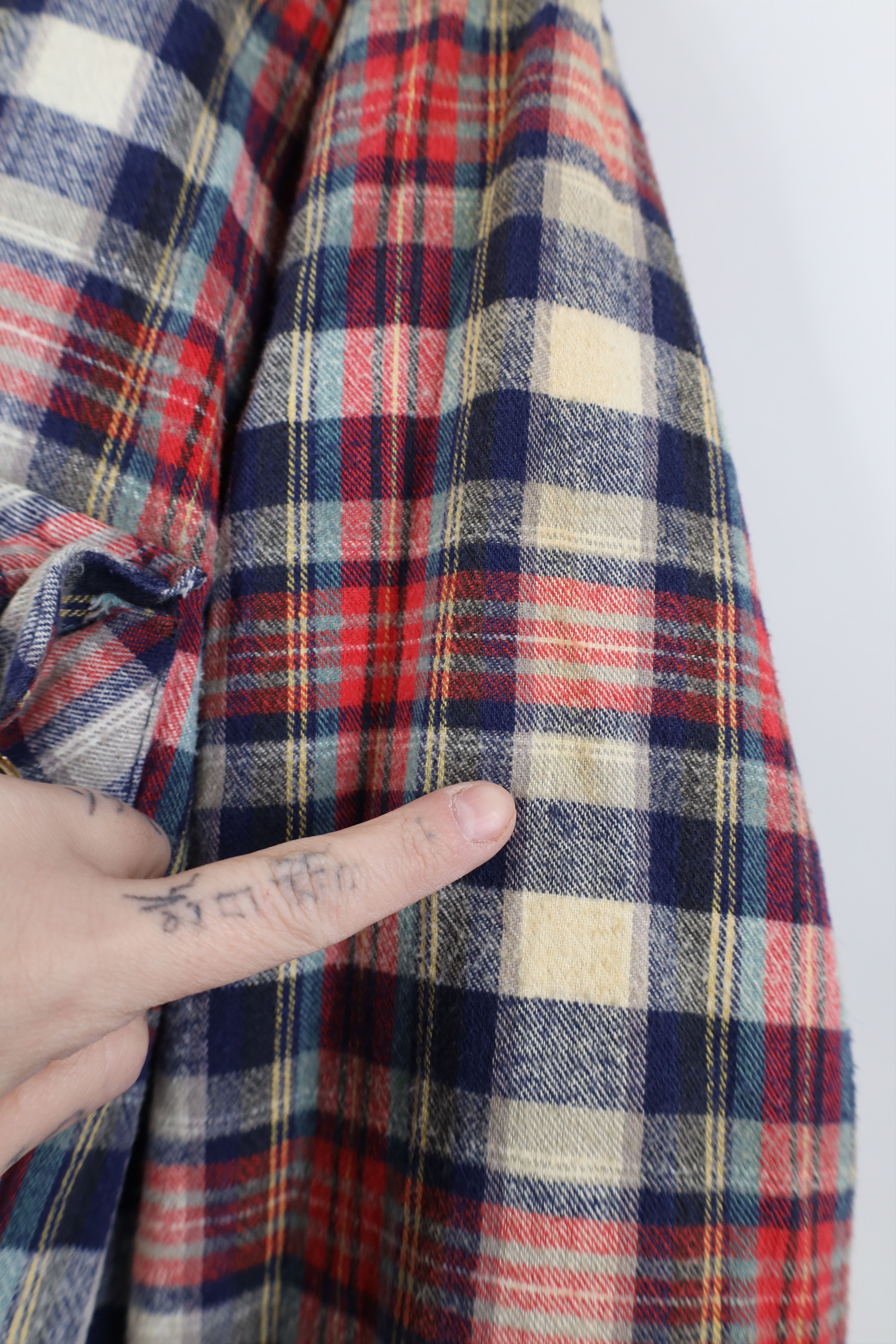 Vintage Vintage 70s Streetwear Quilted Flannel Shirt Jacket Jac Size US M / EU 48-50 / 2 - 7 Thumbnail