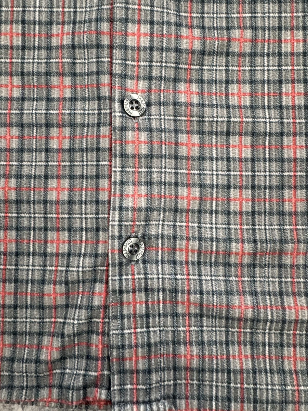 Mammut Mammut Men Shirt Grey Red Check Size L Size US L / EU 52-54 / 3 - 2 Thumbnail