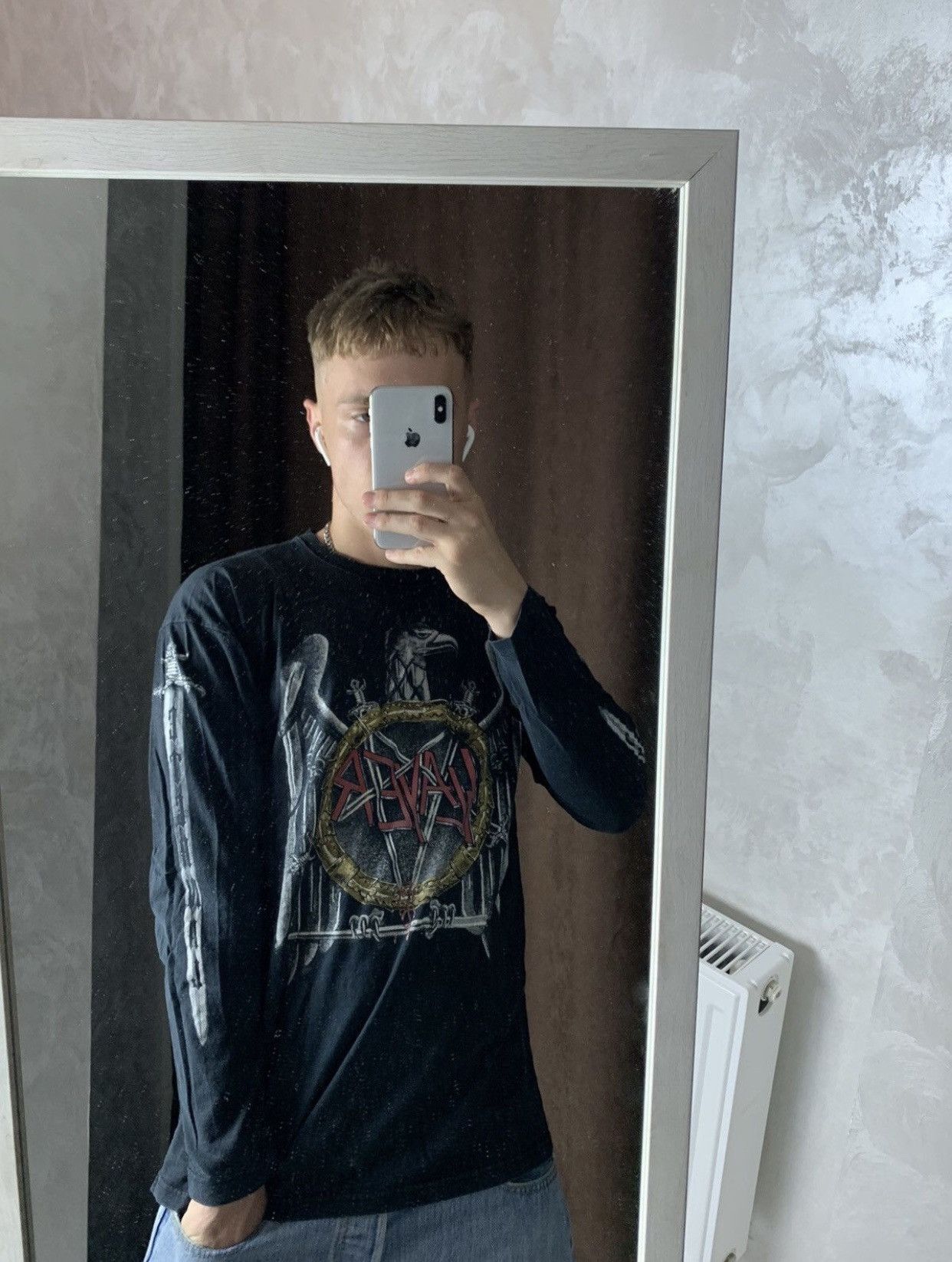 Slayer × Vintage 🔥Vintage Slayer long sleeve t shirt Size US M / EU 48-50 / 2 - 4 Thumbnail