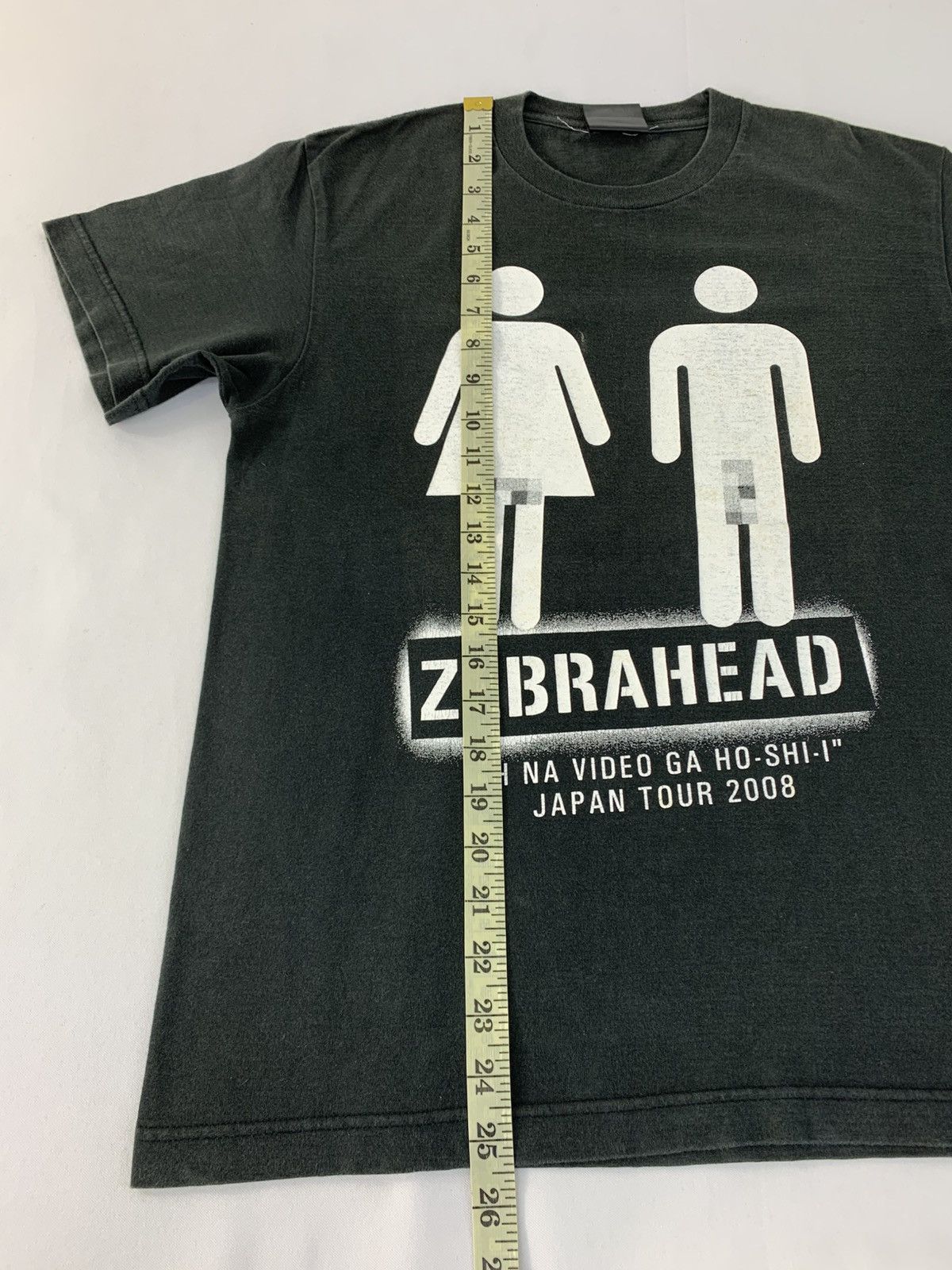 Band Tees 90s Zebrahead H Na Video Ga Ho Shi Rock Band Japan Tour 08 Size US M / EU 48-50 / 2 - 10 Thumbnail