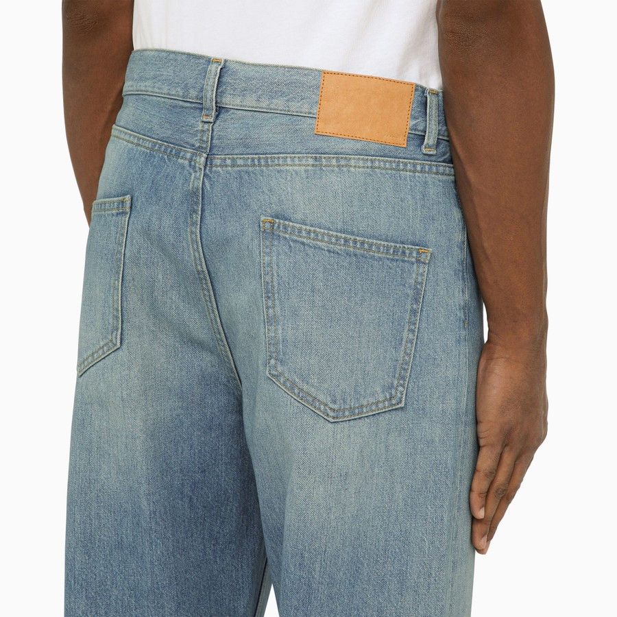 Alanui o1d2blof1124 Denim Jeans in Light Blue Size US 32 / EU 48 - 5 Thumbnail