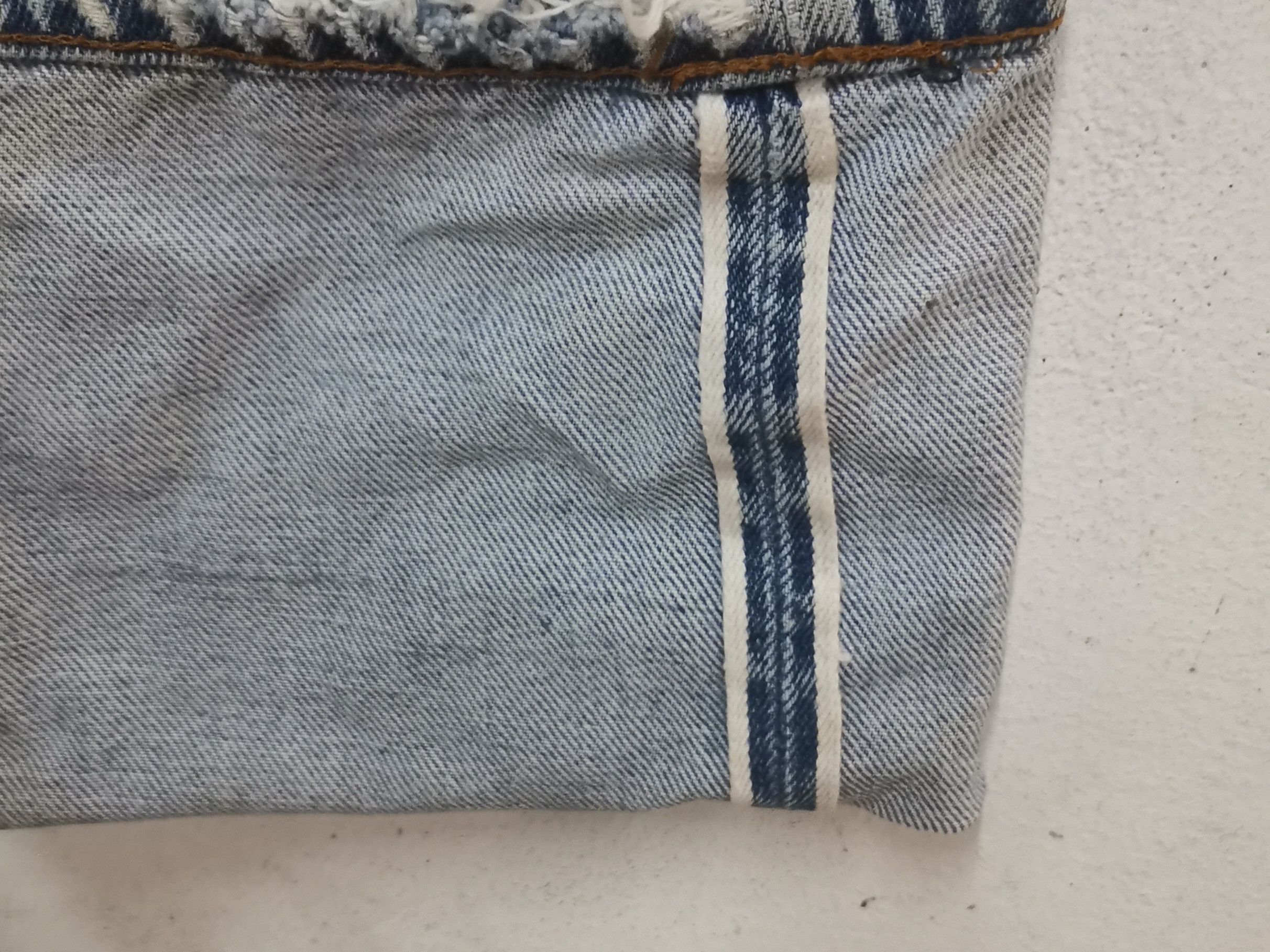 Levi's × Levi's Vintage Clothing Rare vintage Levi's small e red line denim Size US 31 - 3 Thumbnail
