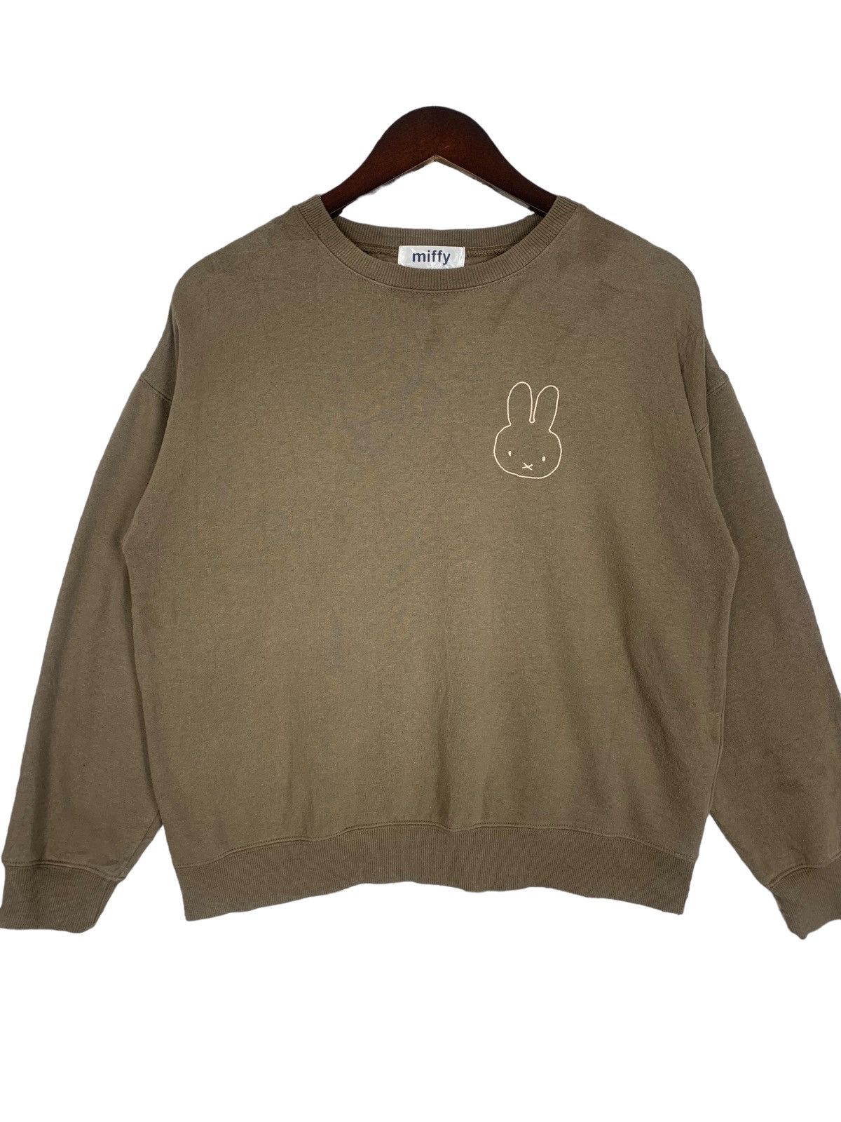 Japanese Brand Miffy Bunny Clothing Japanese Brand Streetwear Sweatshirt Size M / US 6-8 / IT 42-44 - 2 Thumbnail
