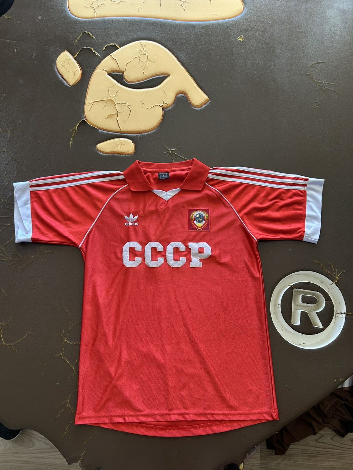 RARE Adidas Soviet Union (russia) 1980s Soccer Jersey