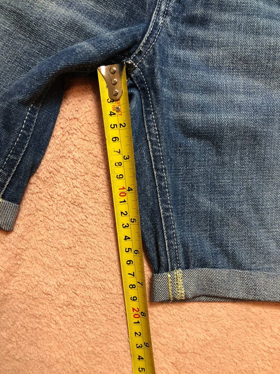 Diesel Vintage denim shorts Diesel BEBEL crazy Y2K streetwear Size 28" / US 6 / IT 42 - 15 Thumbnail