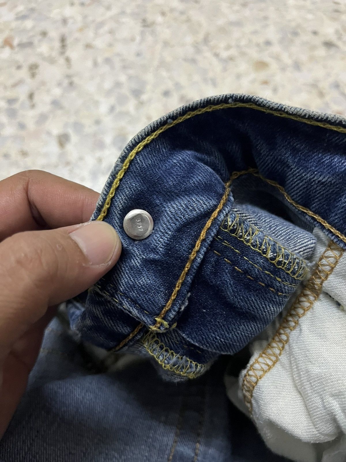 Levi's Vintage Clothing Levi’s vintage clothing, LVC 517 distressed denim Size US 38 / EU 54 - 11 Thumbnail