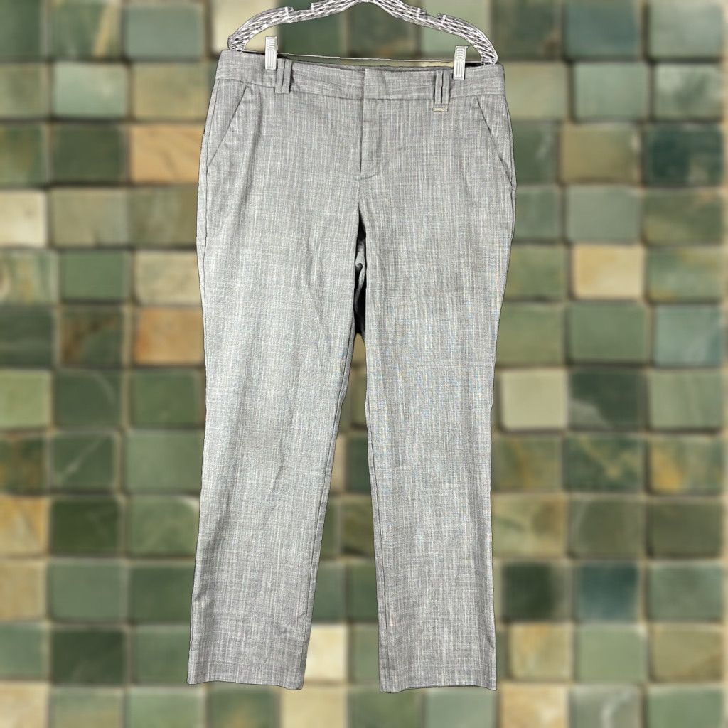 Calvin Klein Calvin Klein Plaid Dress Pants Womens 14 Gray Size 36" / US 14 / IT 50 - 1 Thumbnail