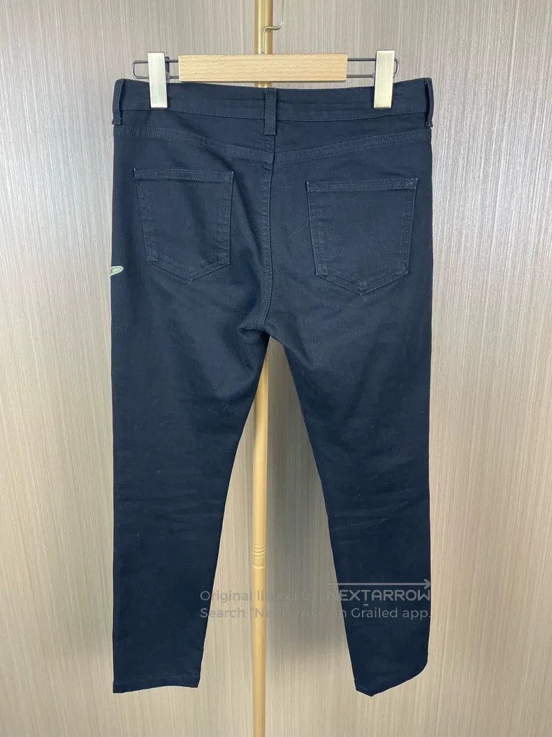 Gucci gucci Black Embroidered Jeans Size US 28 / EU 44 - 2 Thumbnail