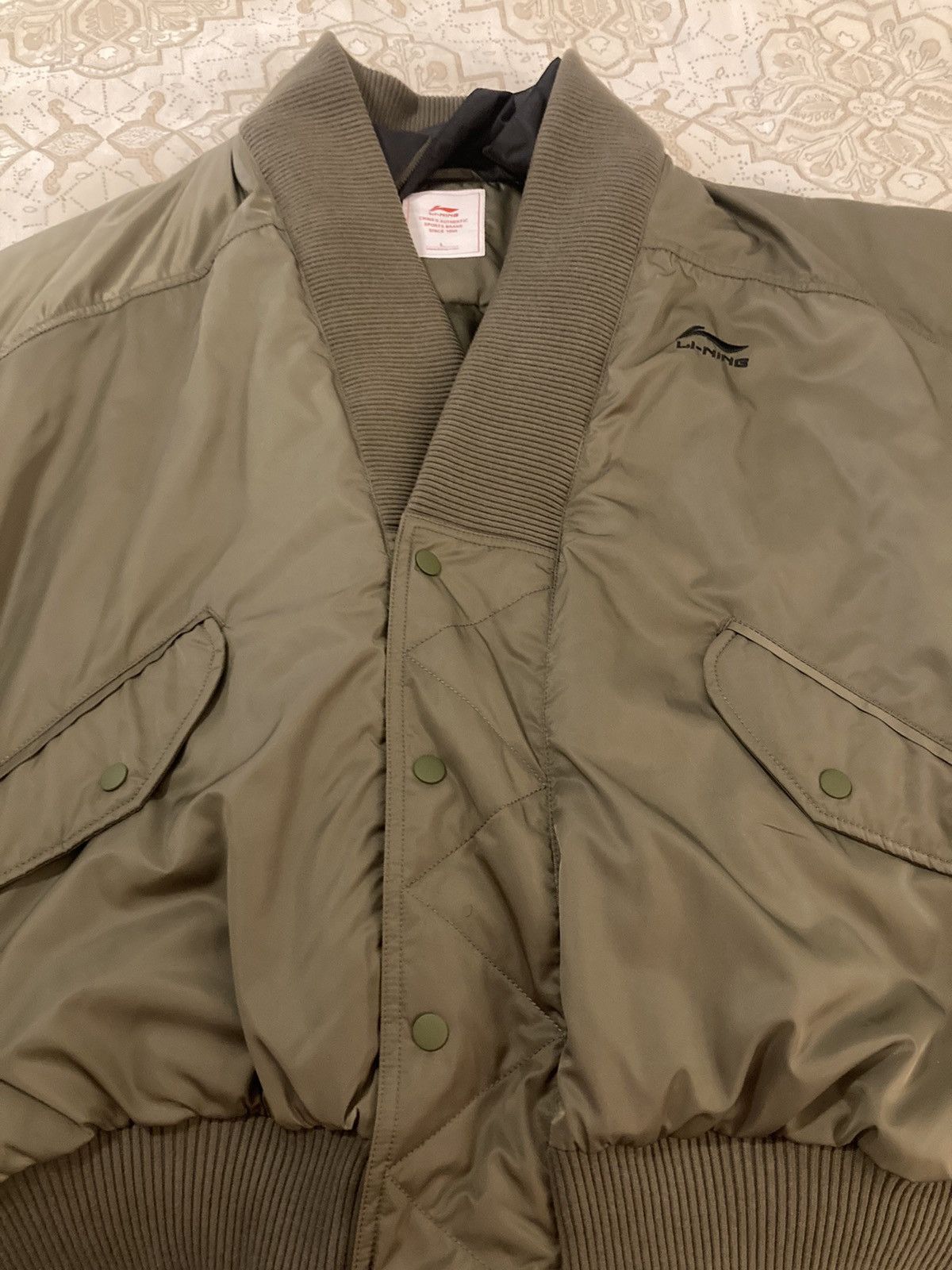 Li-Ning Li NING BOMBER JACKET Size US L / EU 52-54 / 3 - 2 Thumbnail
