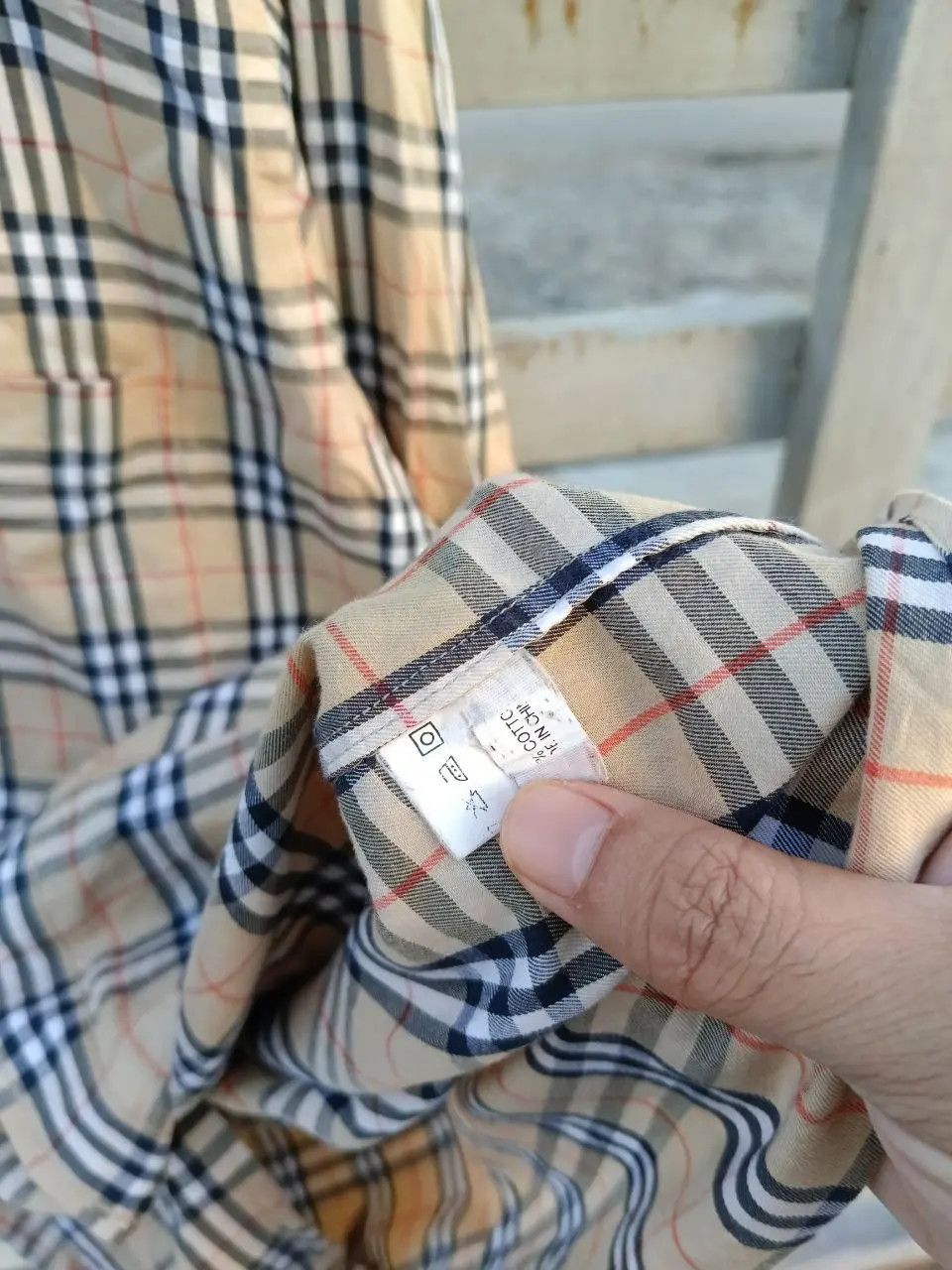 Burberry BURBERRY NOVA CHECK LONG SLEEVE Size US L / EU 52-54 / 3 - 5 Thumbnail