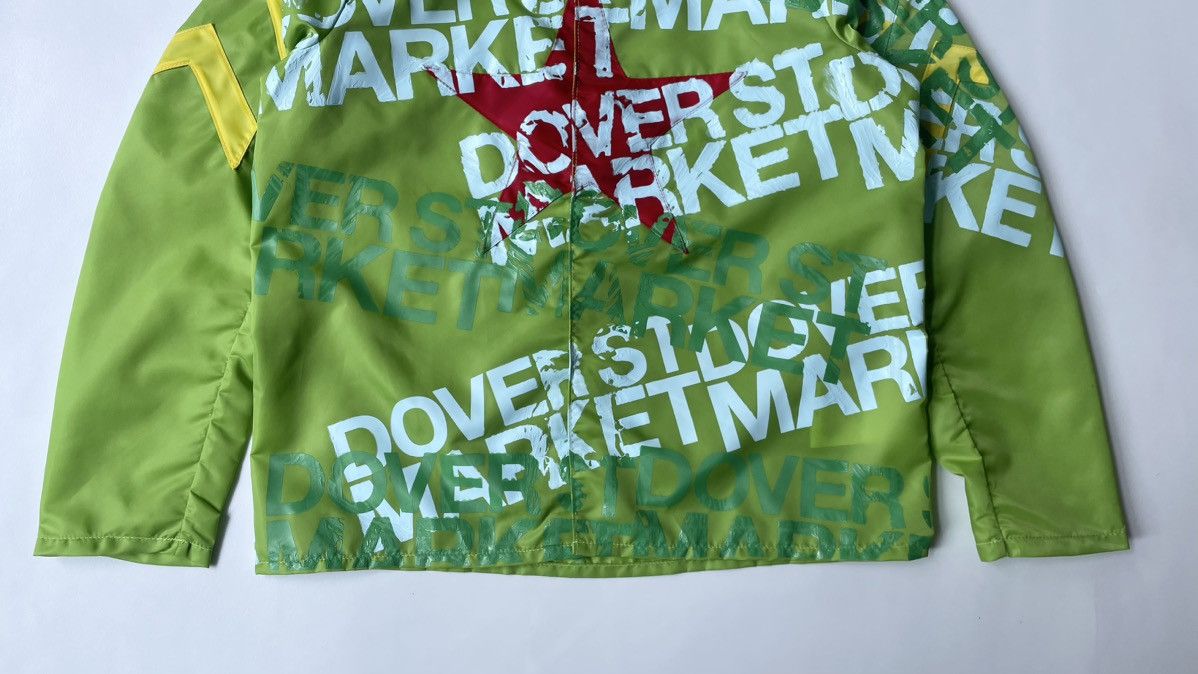 Painted Lime Nylon Utility Jacket