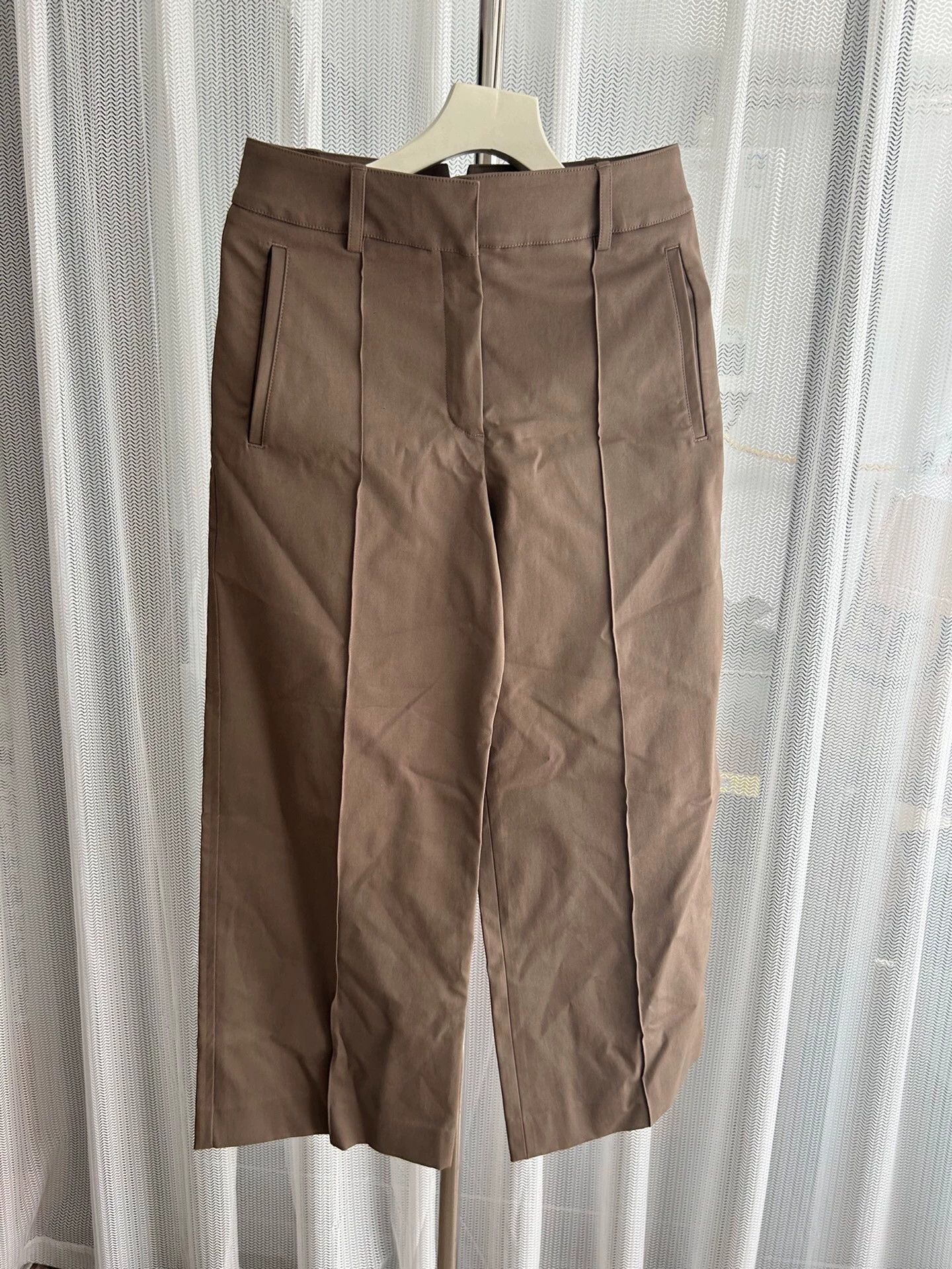Hermes Hermes Cropped Trousers Size 34 Unused with Tags Size 25" / US 0 / IT 36 - 1 Thumbnail