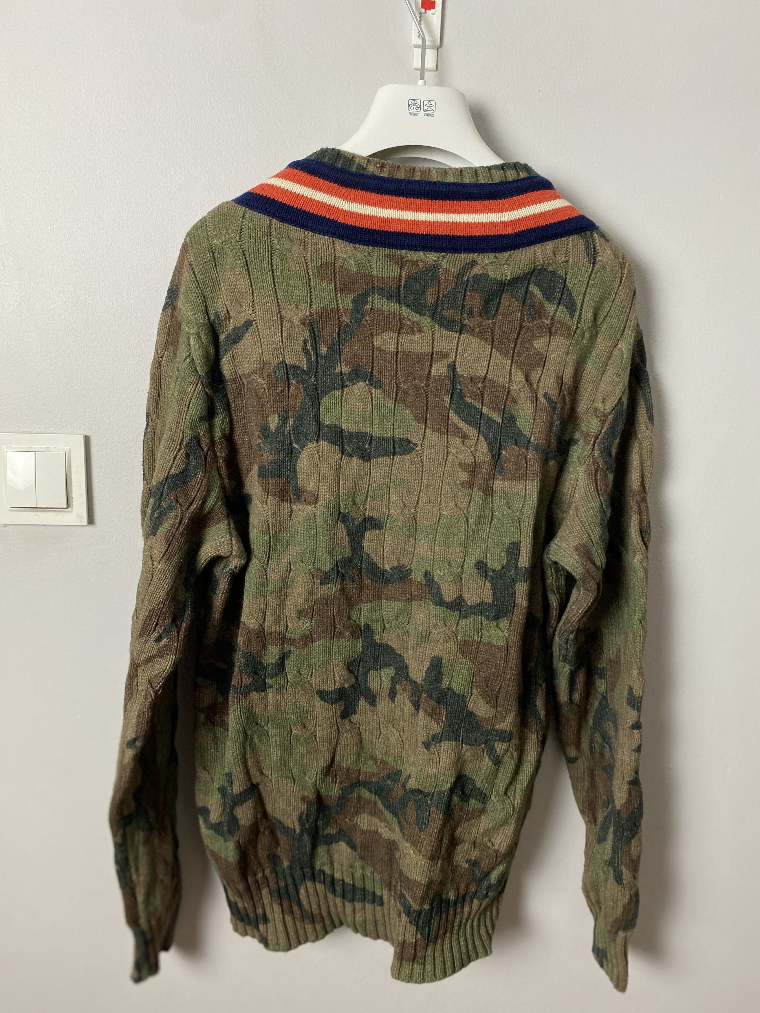 Hotsell Ralph Lauren Camo Thick Knit Cardigan