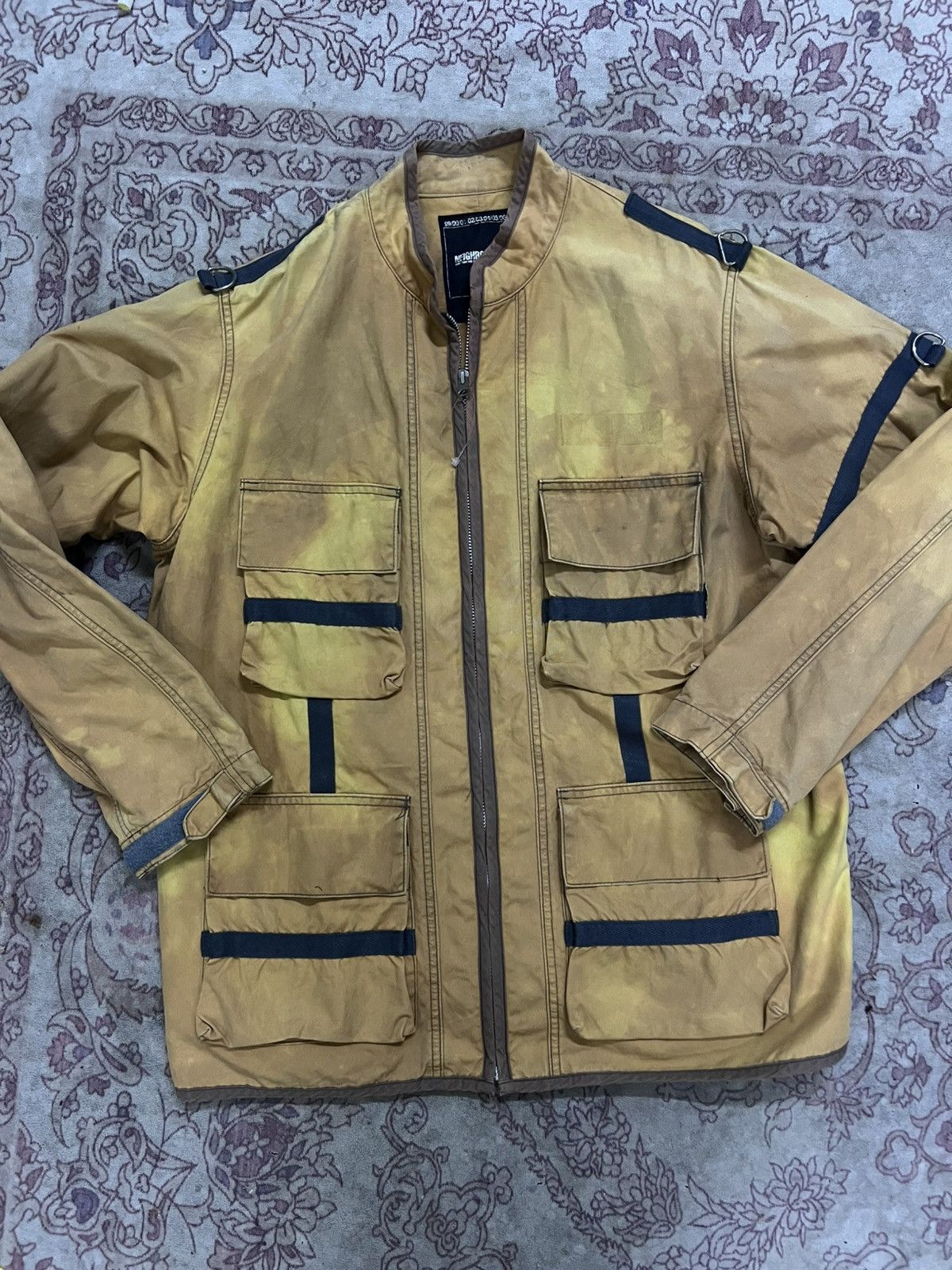 Neighborhood NEIGHBORHOOD 2002 "Early NBHD" Tactical Military Jacket L Size US L / EU 52-54 / 3 - 3 Thumbnail