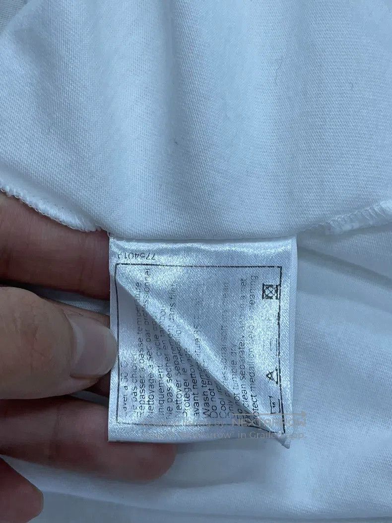 Chanel Chanel White gold coin hollow short-sleeved T-shirt Size XS / US 0-2 / IT 36-38 - 6 Thumbnail