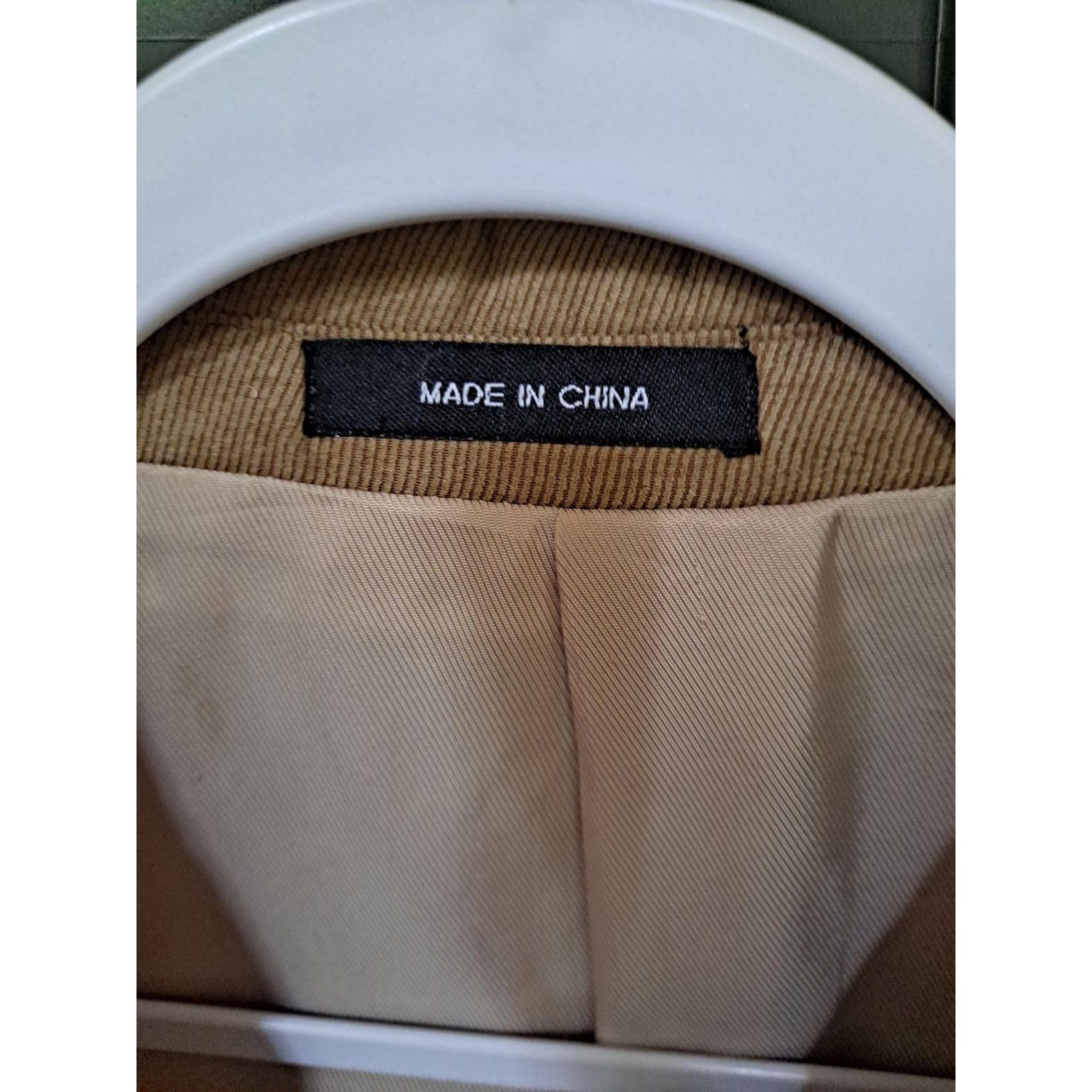 Calvin Klein Calvin Klein Tan Suit Jacket Size 46L Size 46R - 5 Thumbnail