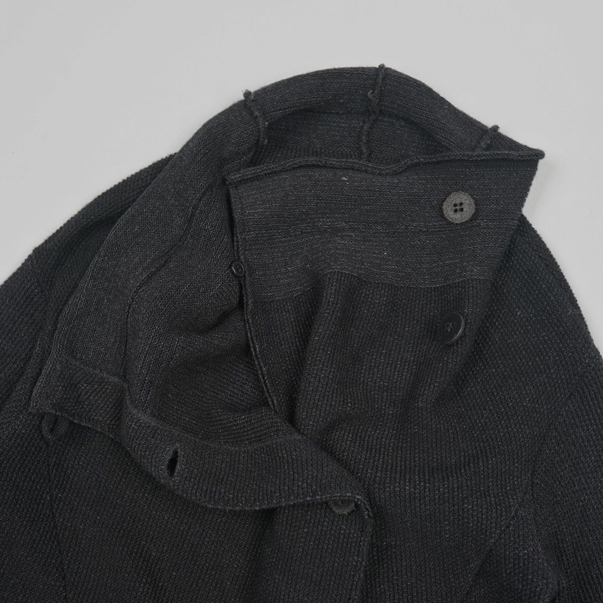 Transit Transit Par such Linen Oversize Asymmetric Cardigan Sweater Size L / US 10 / IT 46 - 10 Thumbnail