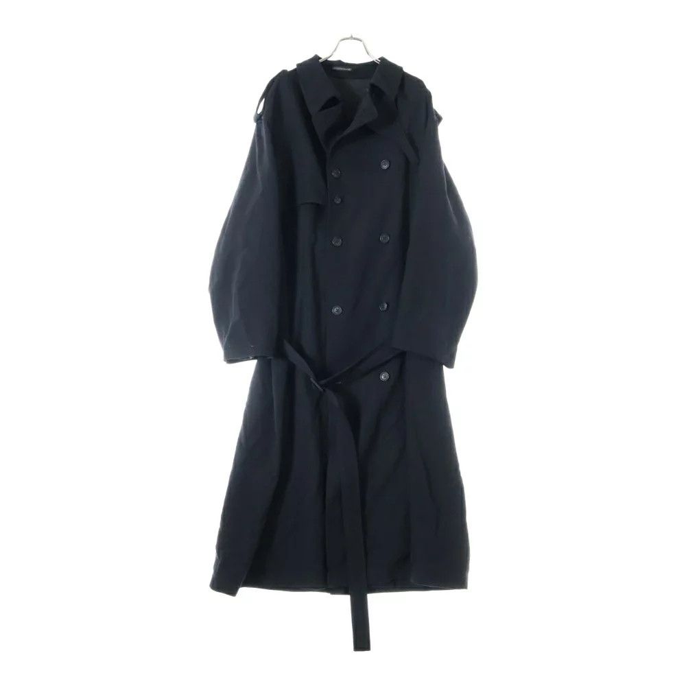 Yohji Yamamoto YOHJI YAMAMOTO POUR HOMME/ 23AW ARMY TRENCH COAT Size US L / EU 52-54 / 3 - 1 Thumbnail