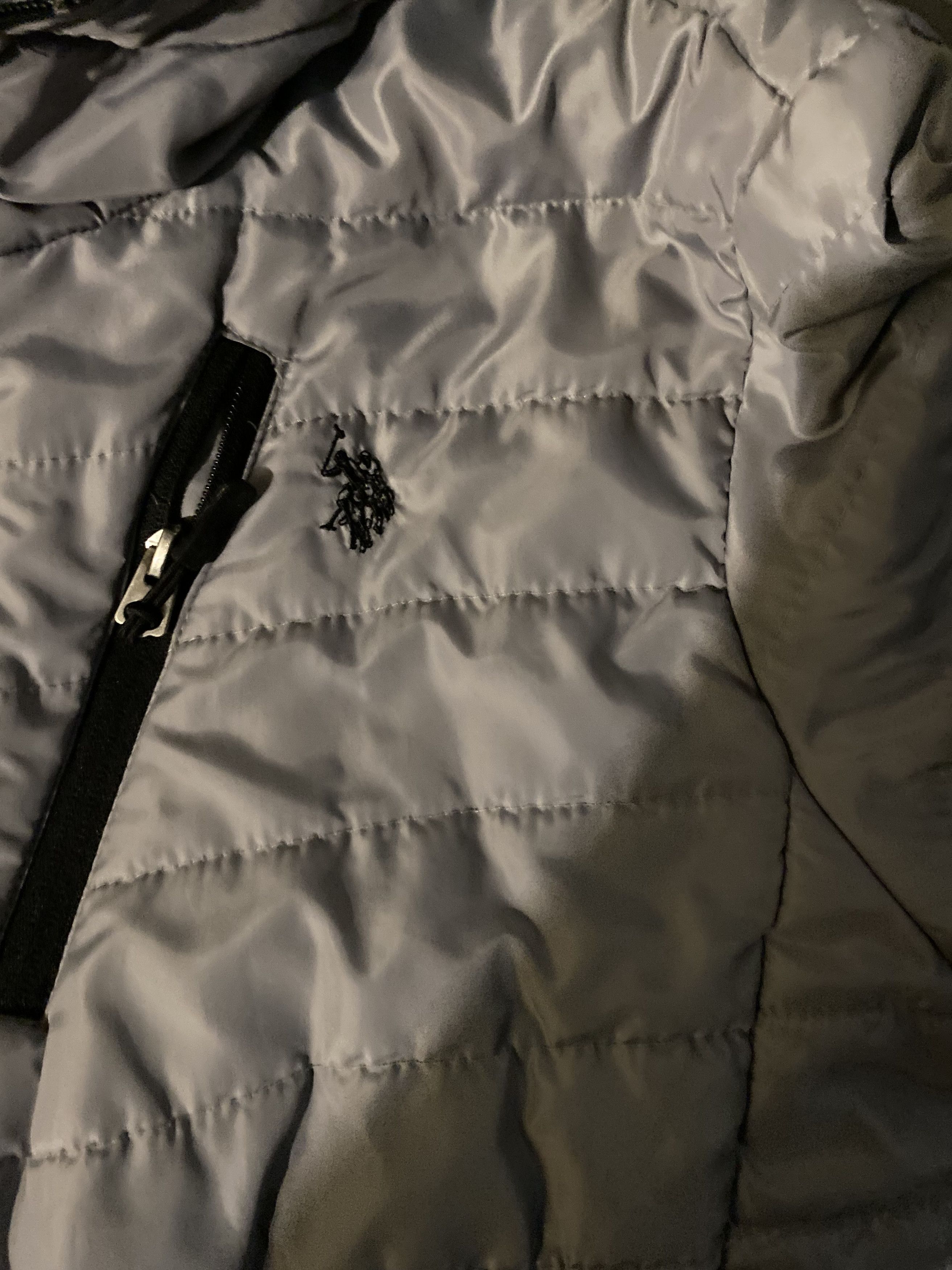 U.S. Polo Assn. Grey Polo Coat Size US M / EU 48-50 / 2 - 2 Thumbnail