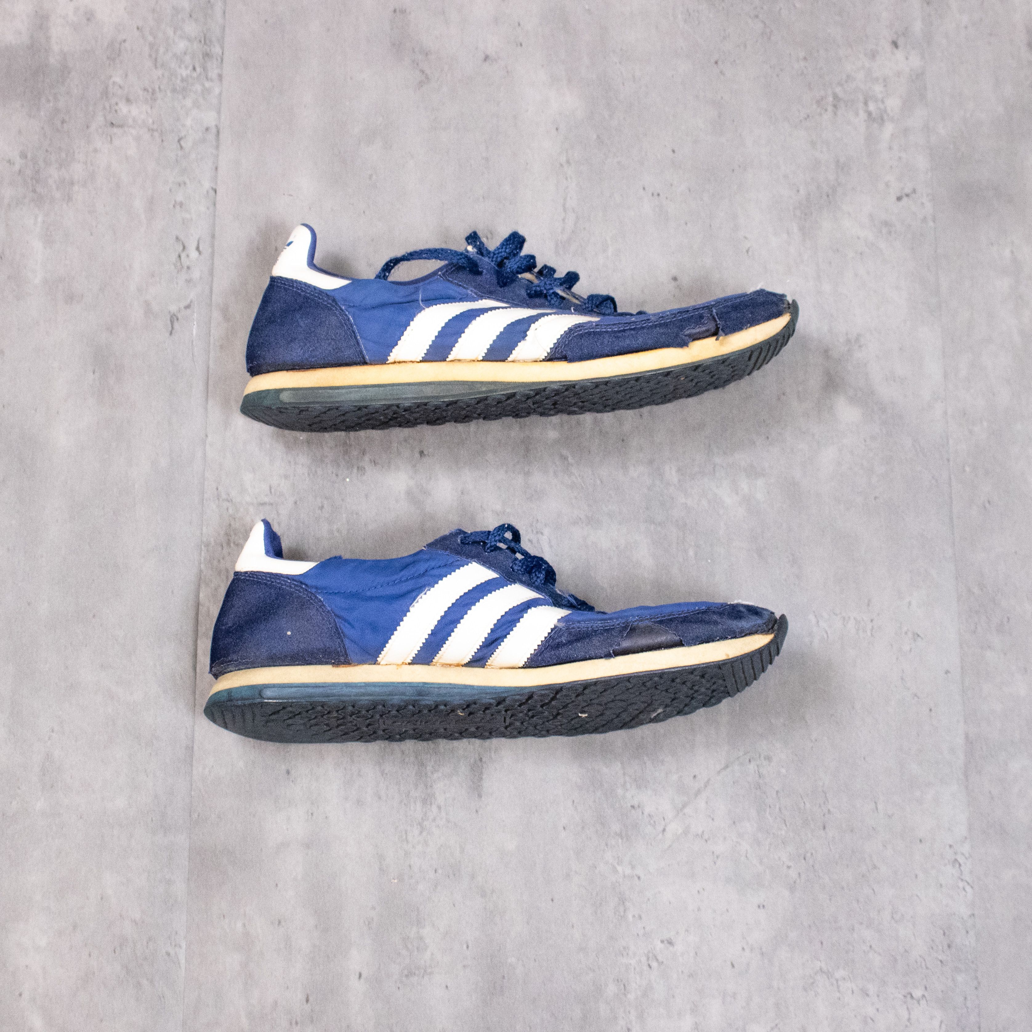 Adidas Vintage VTG 1980's 80's Adidas Summit Blue Sneakers Size US 8 / EU 41 - 6 Thumbnail