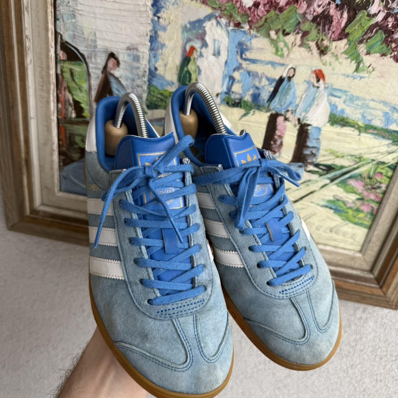 Adidas Adidas Hamburg Sneakers Shoes Vintage y2k Size US 9.5 / EU 42-43 - 3 Thumbnail