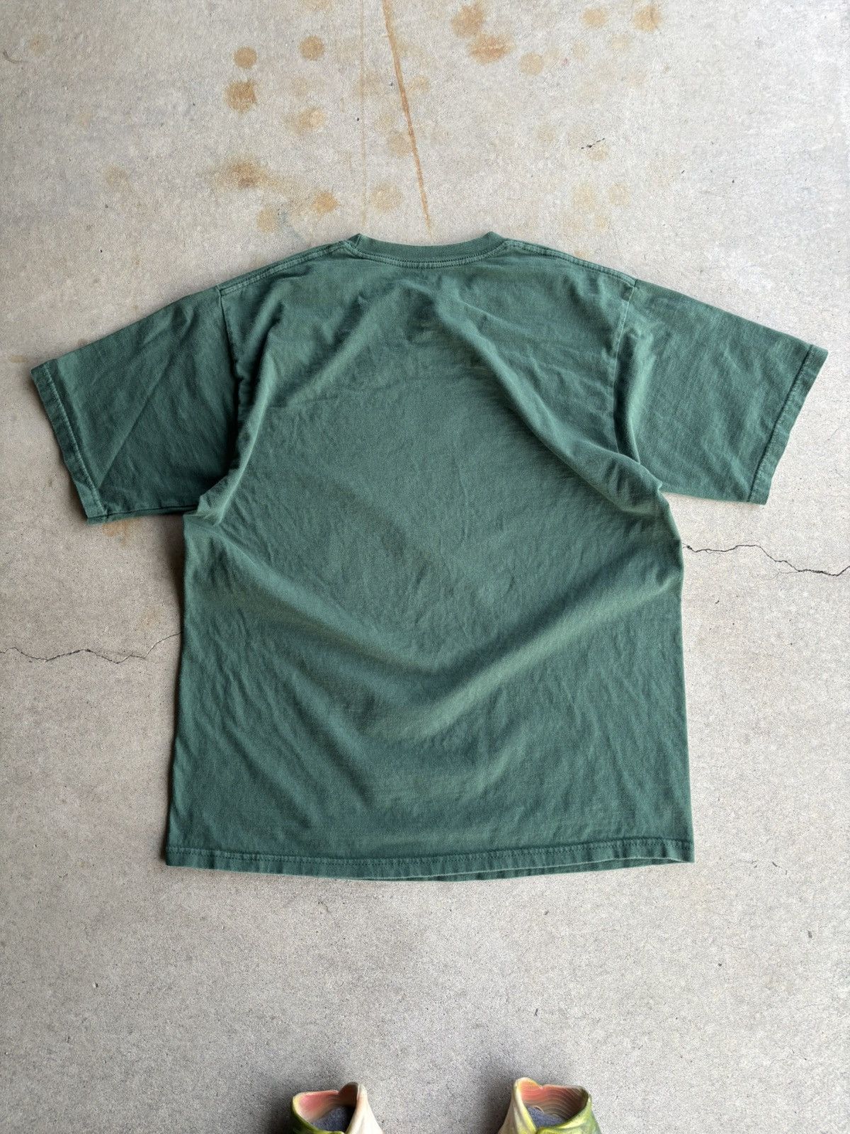 Band Tees × Vintage Crazy Nineties Brand Green Day Dookie Inspired Faded Tee Size US L / EU 52-54 / 3 - 2 Thumbnail