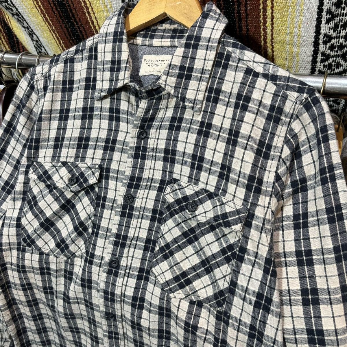 Flannel × Nudie Jeans Nudie Jeans flannel shirt Size US S / EU 44-46 / 1 - 2 Thumbnail