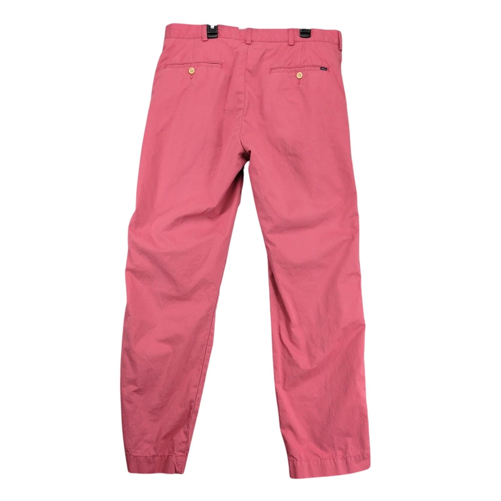 Polo Ralph Lauren Vtg Polo Ralph Lauren Suffield Chino Pants Men's 34x31 Coral Size US 34 / EU 50 - 2 Thumbnail