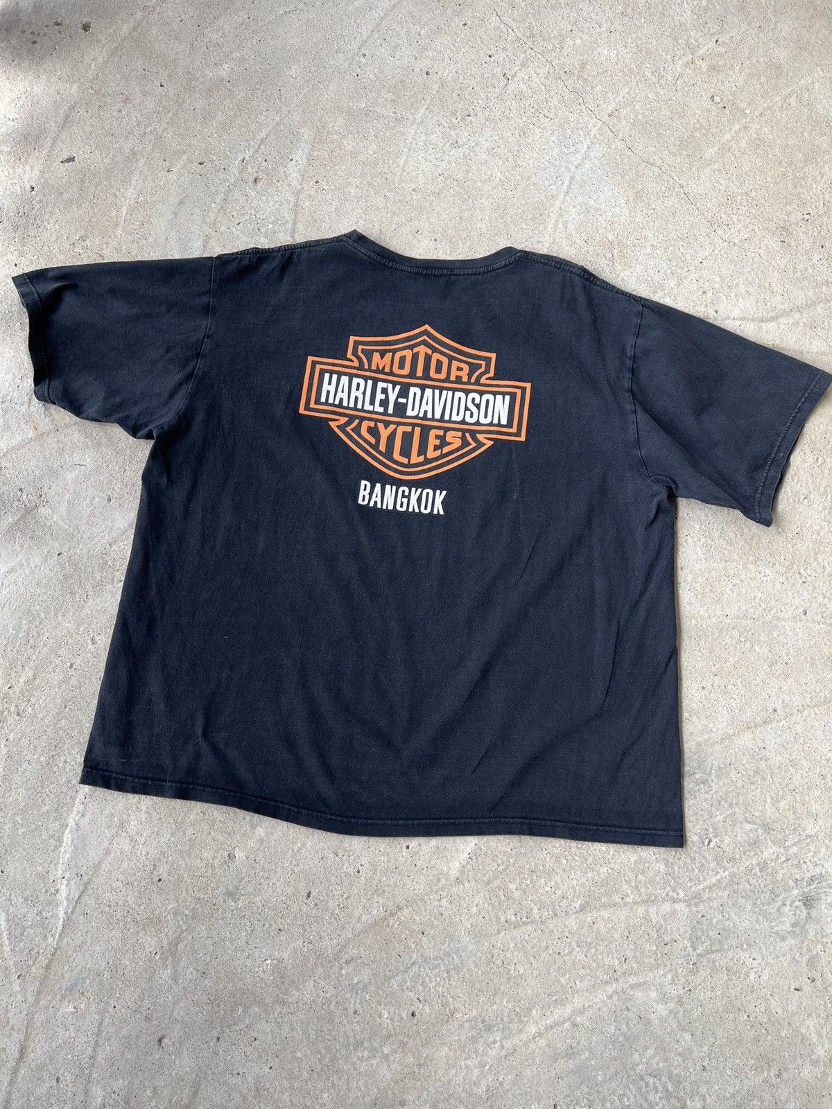 Harley Davidson Harley-Davidson Bangkok Vintage Tee Size US XXL / EU 58 / 5 - 1 Thumbnail