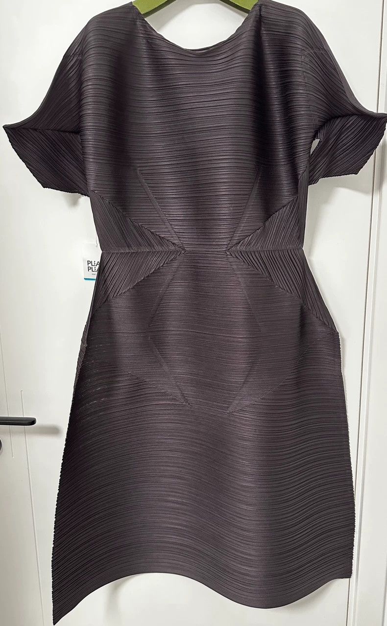 Issey Miyake Issey Miyake Pleated Short Sleeve Dress - dmc Size US M / EU 48-50 / 2 - 1 Thumbnail
