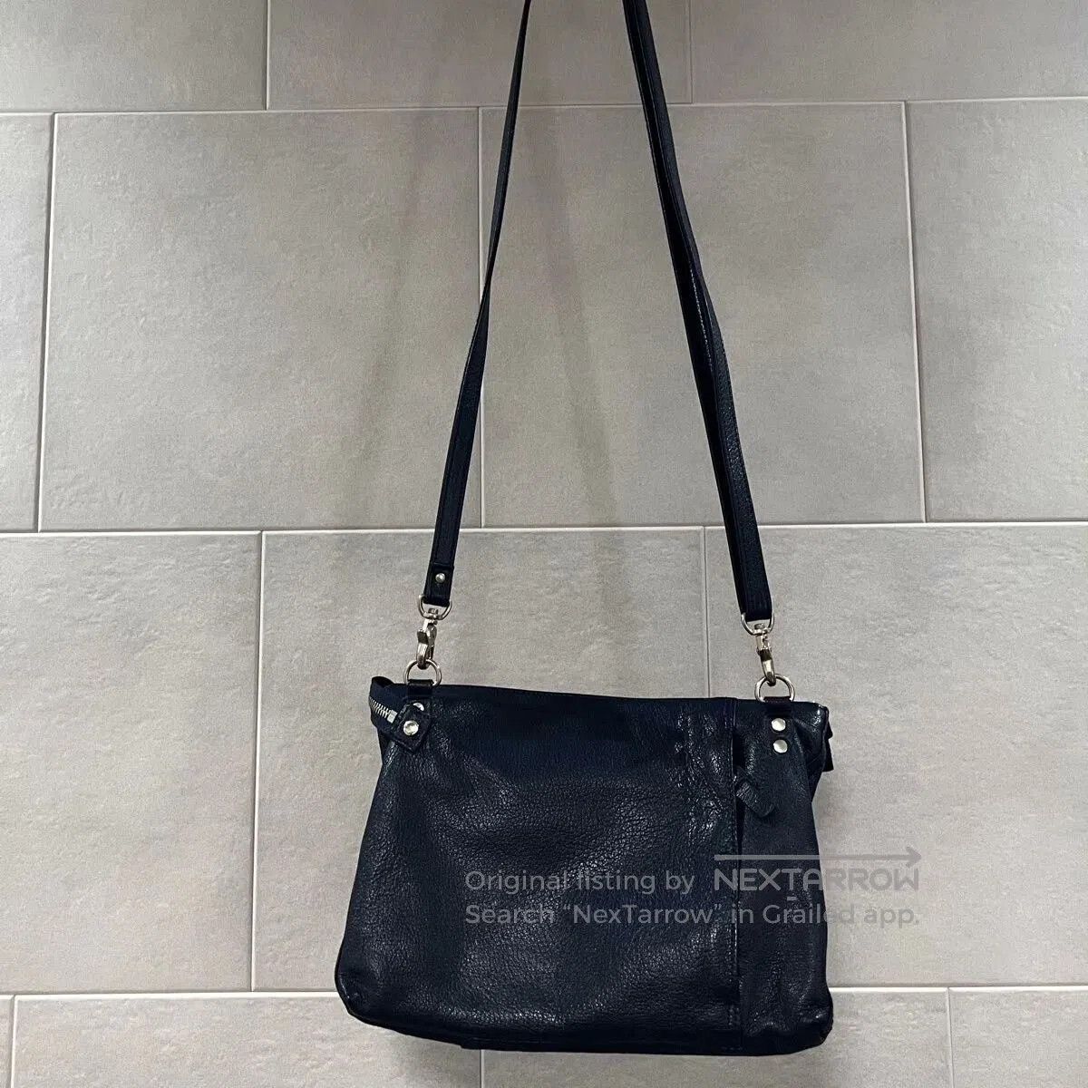 Porter porter rambler leather shoulder bag with logo. Size ONE SIZE - 4 Thumbnail