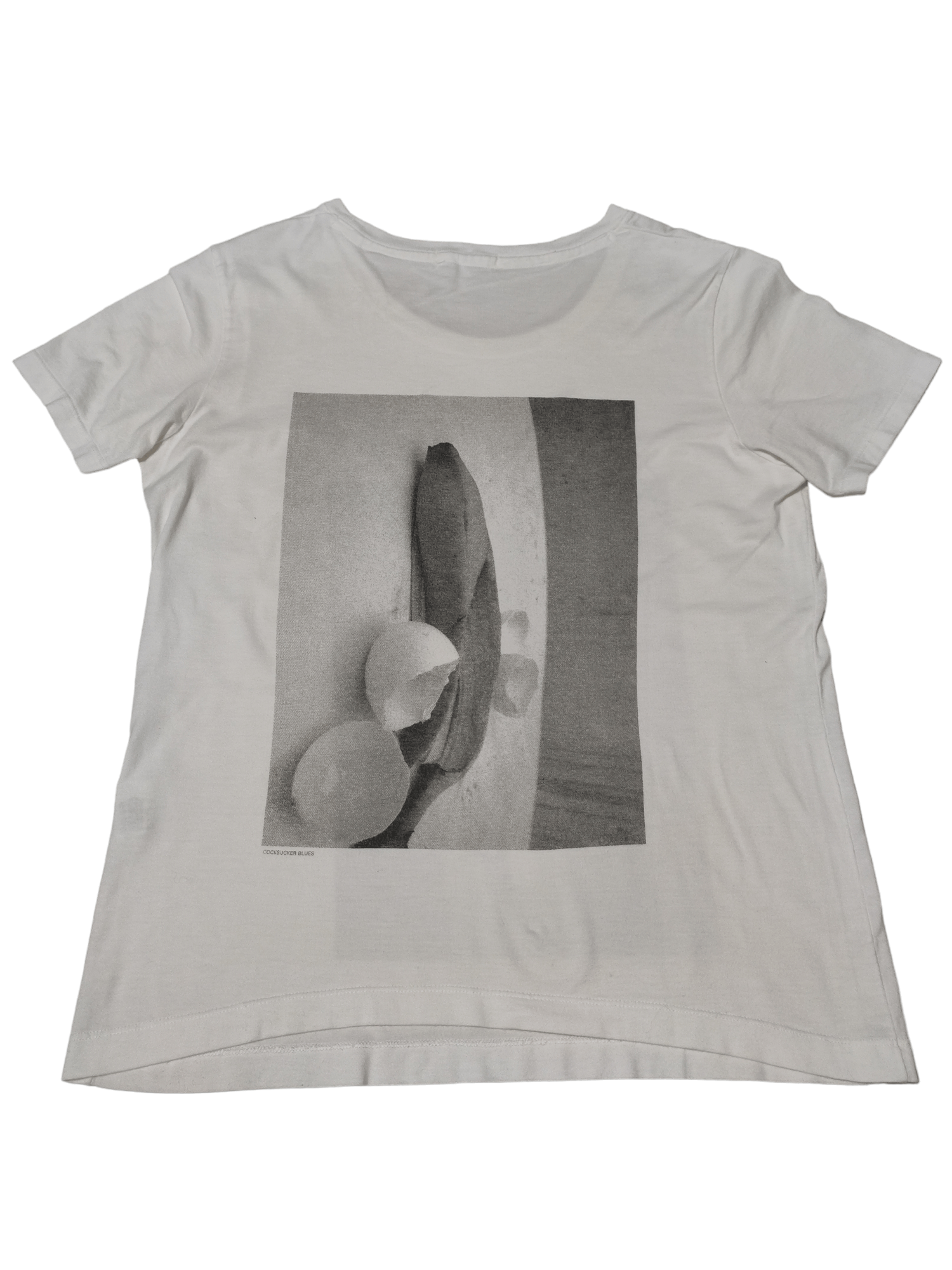 Lad Musician Lad Musician - Banana and Two Eggs - Cock Sucker Blues Tee |  Grailed