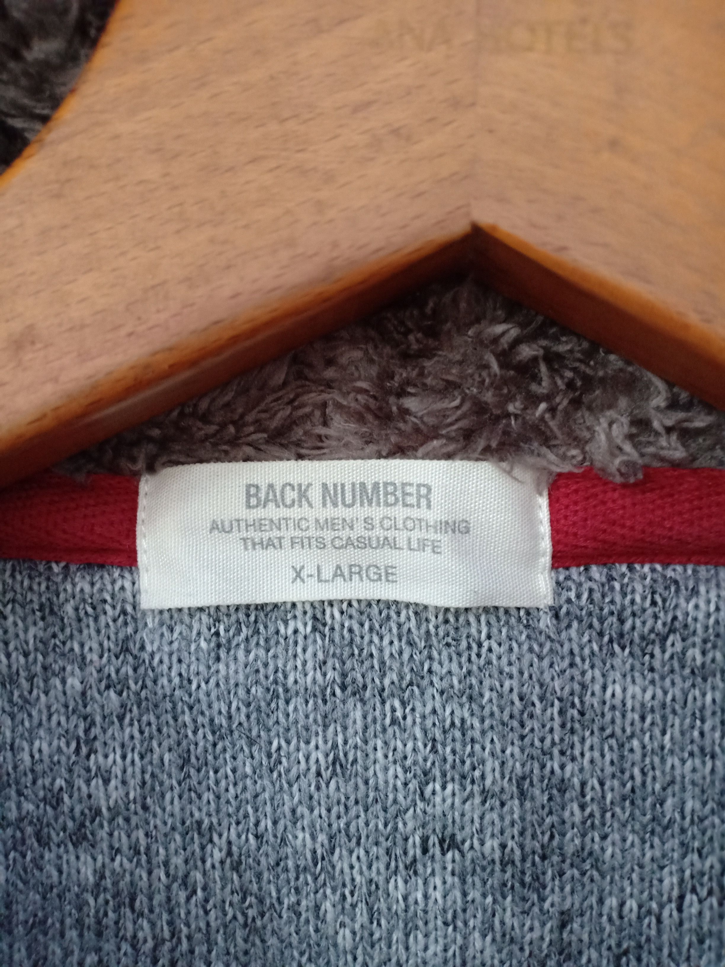 Japanese Brand BACK NUMBER hoodie Size US XL / EU 56 / 4 - 8 Thumbnail