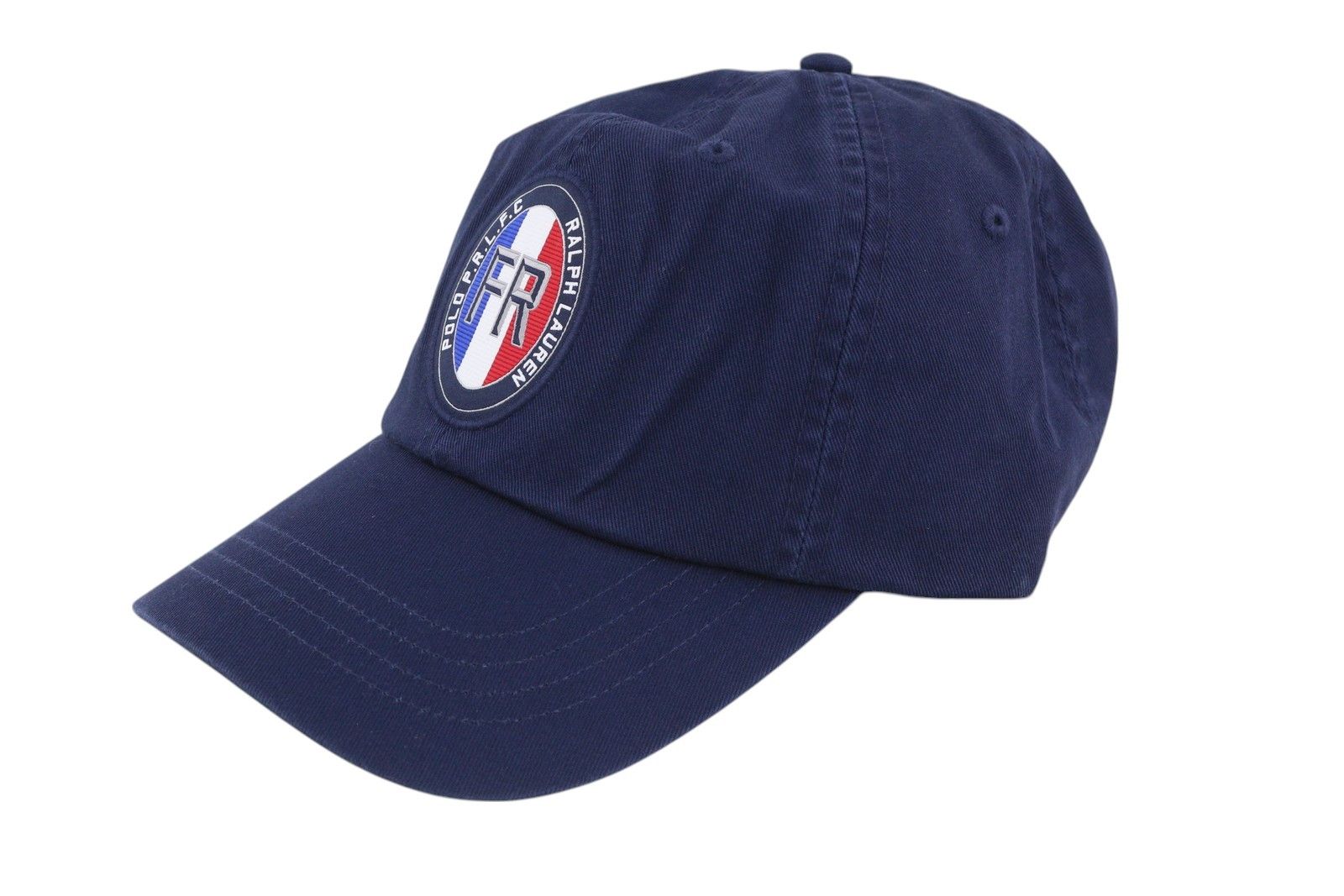 Polo Ralph Lauren 59 CM Dark Blue FRA P.R.F.C. Logo Baseball Cap 84670 Size ONE SIZE - 1 Thumbnail