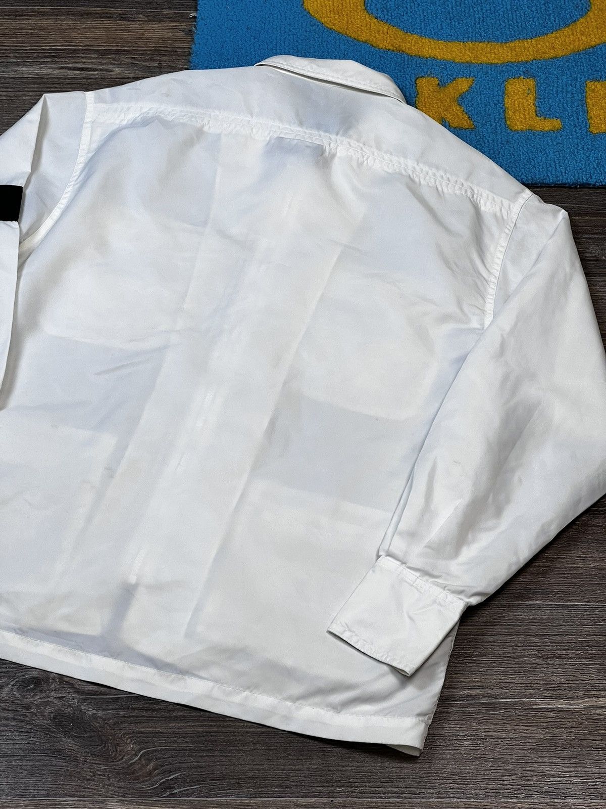 Dolce & Gabbana × Vintage 90’s Vintage Dolce Gabbana Patches White Over shirt Jacket Size US M / EU 48-50 / 2 - 11 Thumbnail