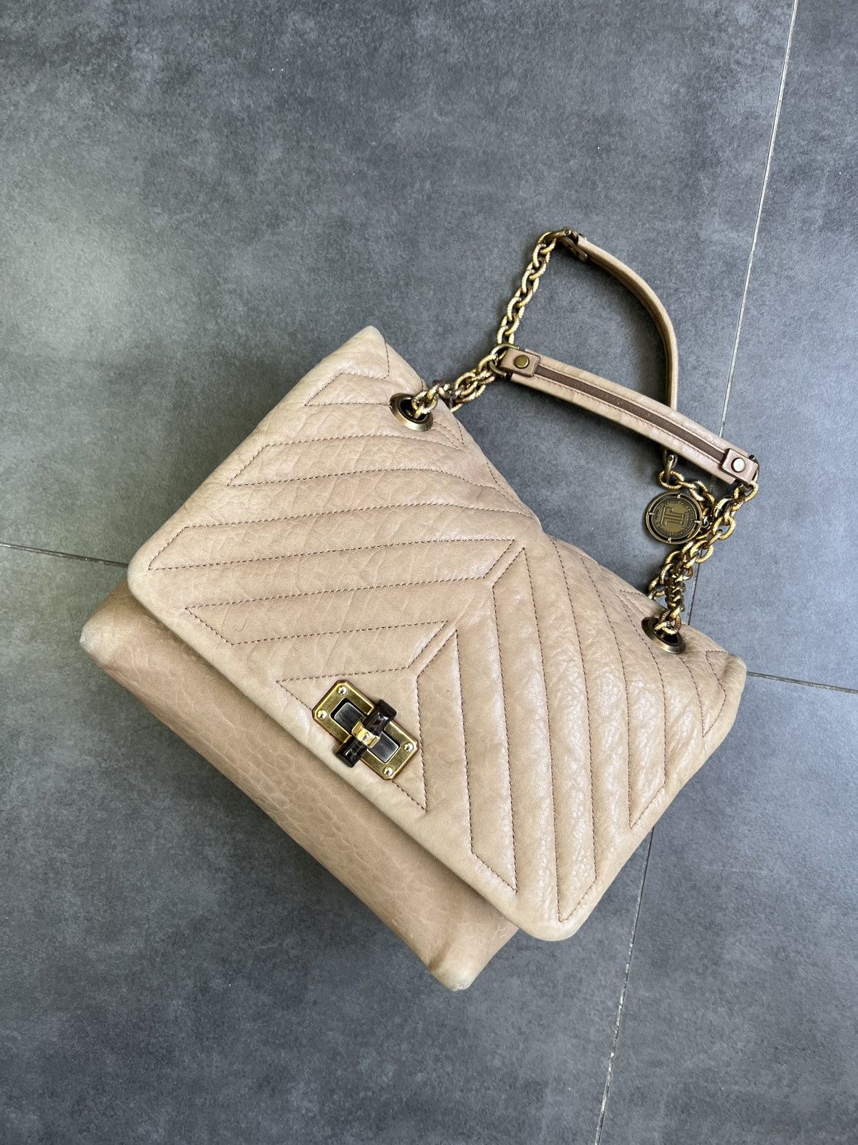 Lanvin Lanvin Happy Quilted shoulder crossbody bag Size ONE SIZE - 1 Thumbnail