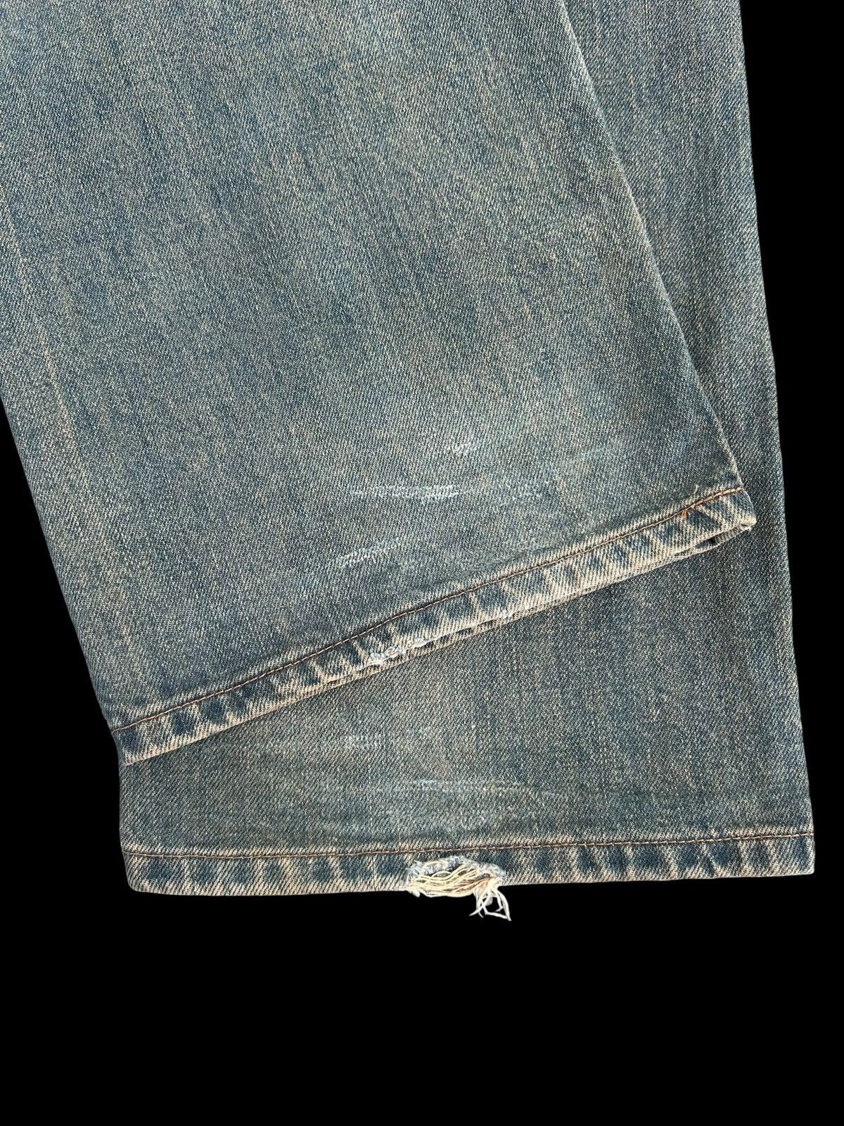 Kapital Vintage Wrangler Selvedge Rusty Mudwash Distressed Denim Size US 30 / EU 46 - 8 Thumbnail