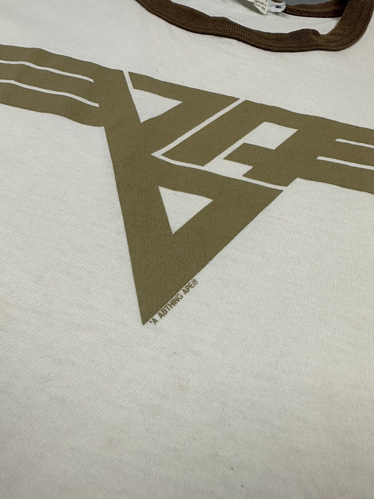 Bape × Vintage Vintage Bape Ringer Van Halen Design Tee Size US M / EU 48-50 / 2 - 6 Thumbnail