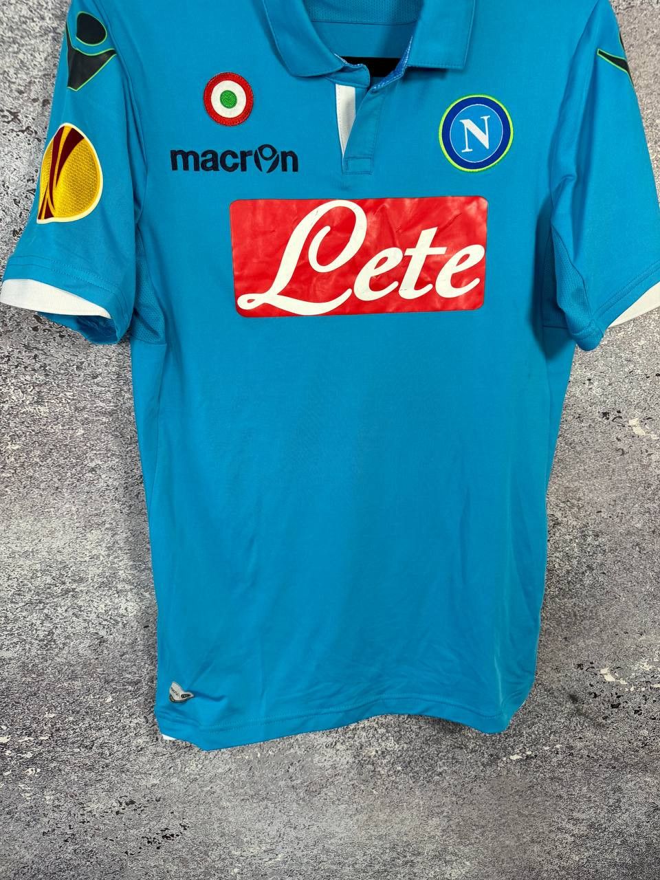 Macron × Vintage Vintage SSC Napoli 2014/15 Macron Soccer Jersey Size US M / EU 48-50 / 2 - 3 Thumbnail