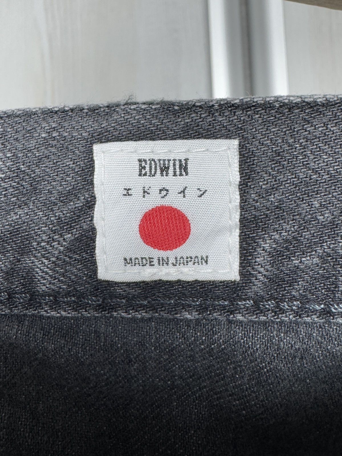Edwin Edwin Made in Japan Slim Tapered White Selvedge Denim Jeans Size US 32 / EU 48 - 10 Thumbnail