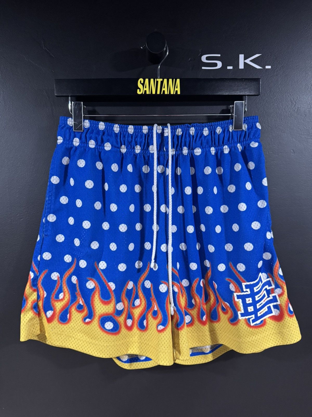 Eric Emanuel Eric Emanuel EE Polka Dots Flames Basic Shorts M Size US 32 / EU 48 - 1 Thumbnail