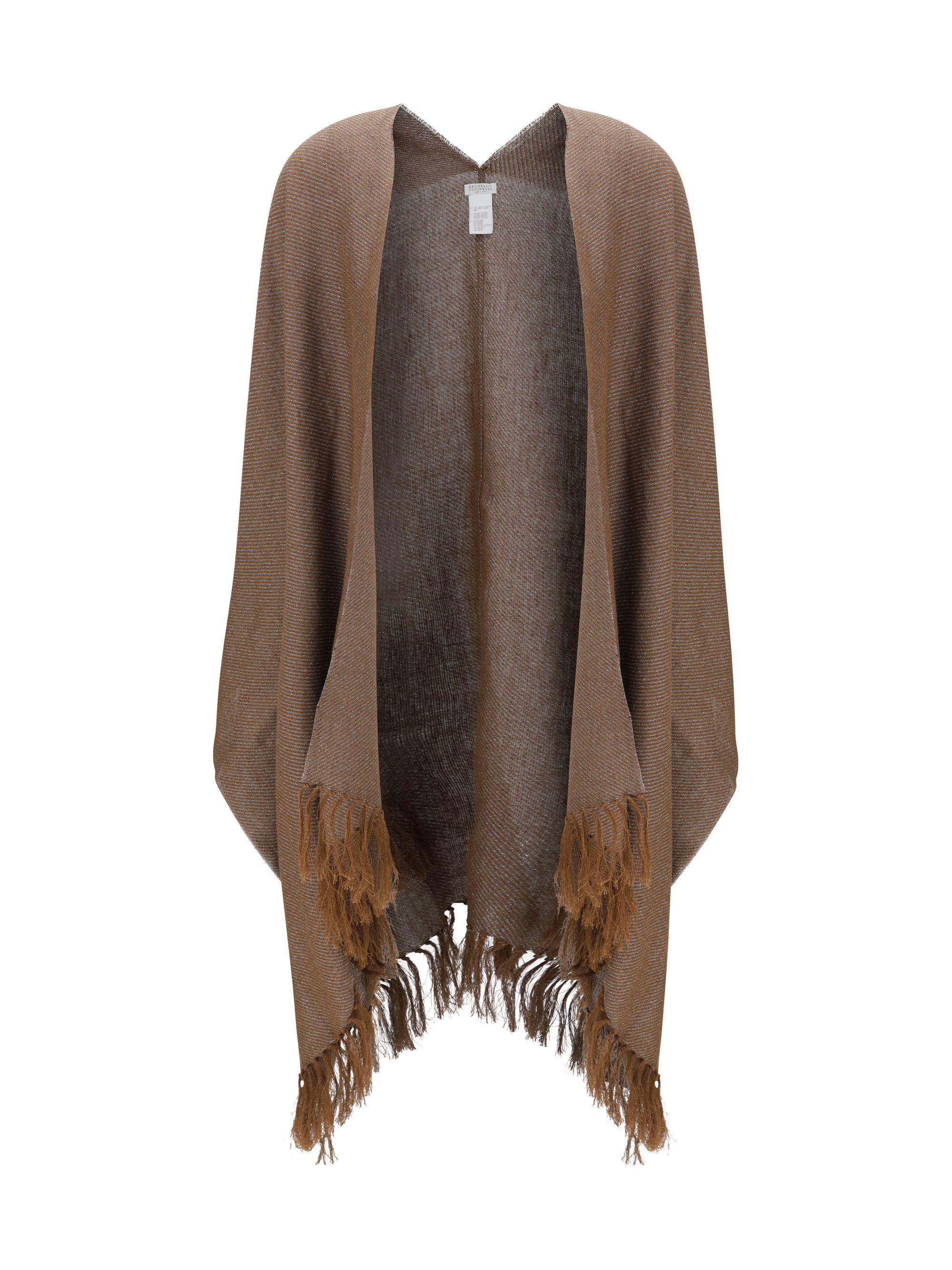 Brunello Cucinelli Open Poncho Size ONE SIZE - 1 Thumbnail