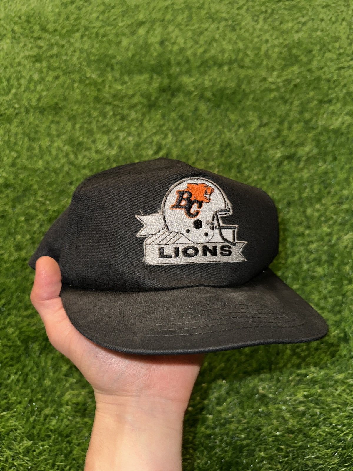 NFL Vintage cfl bc lions football adjustable hat Size ONE SIZE - 1 Thumbnail