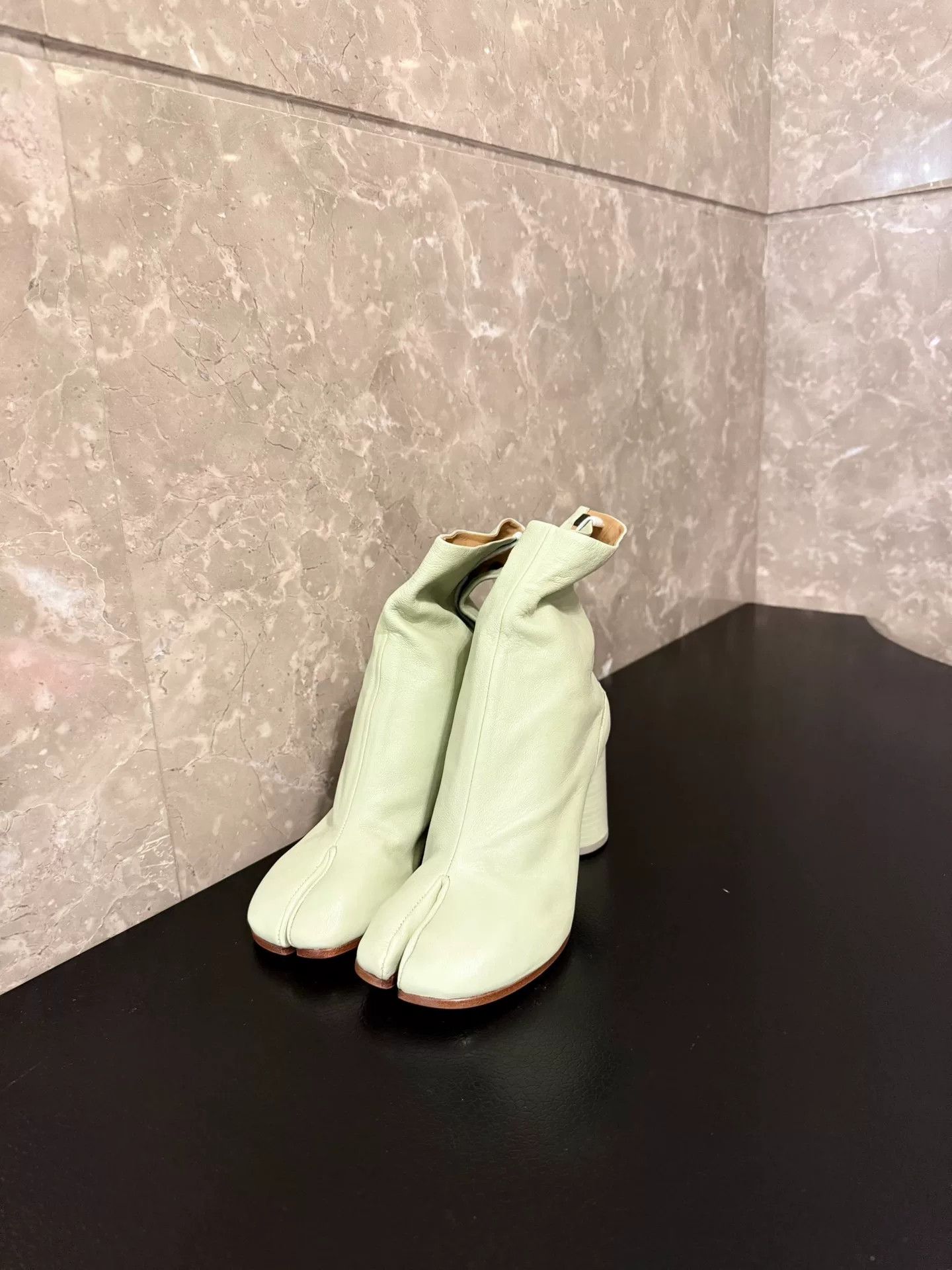 Maison Margiela Maison Margiela Tabi High-Heel Ankle Boots Size US 5.5 / IT 35.5 - 1 Thumbnail