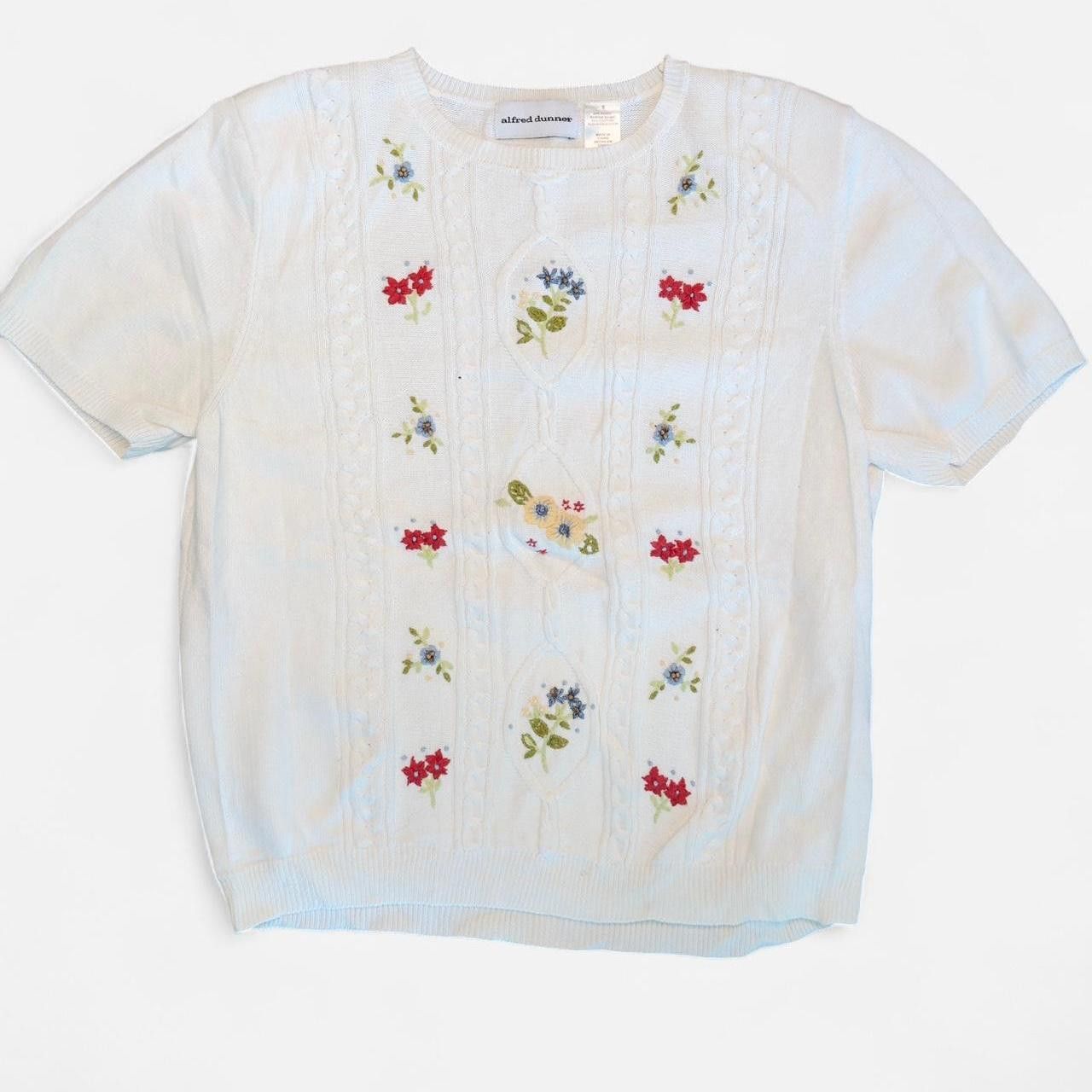 Other Alfred Dunner Women's white cream Shirts Size US 27 - 1 Thumbnail