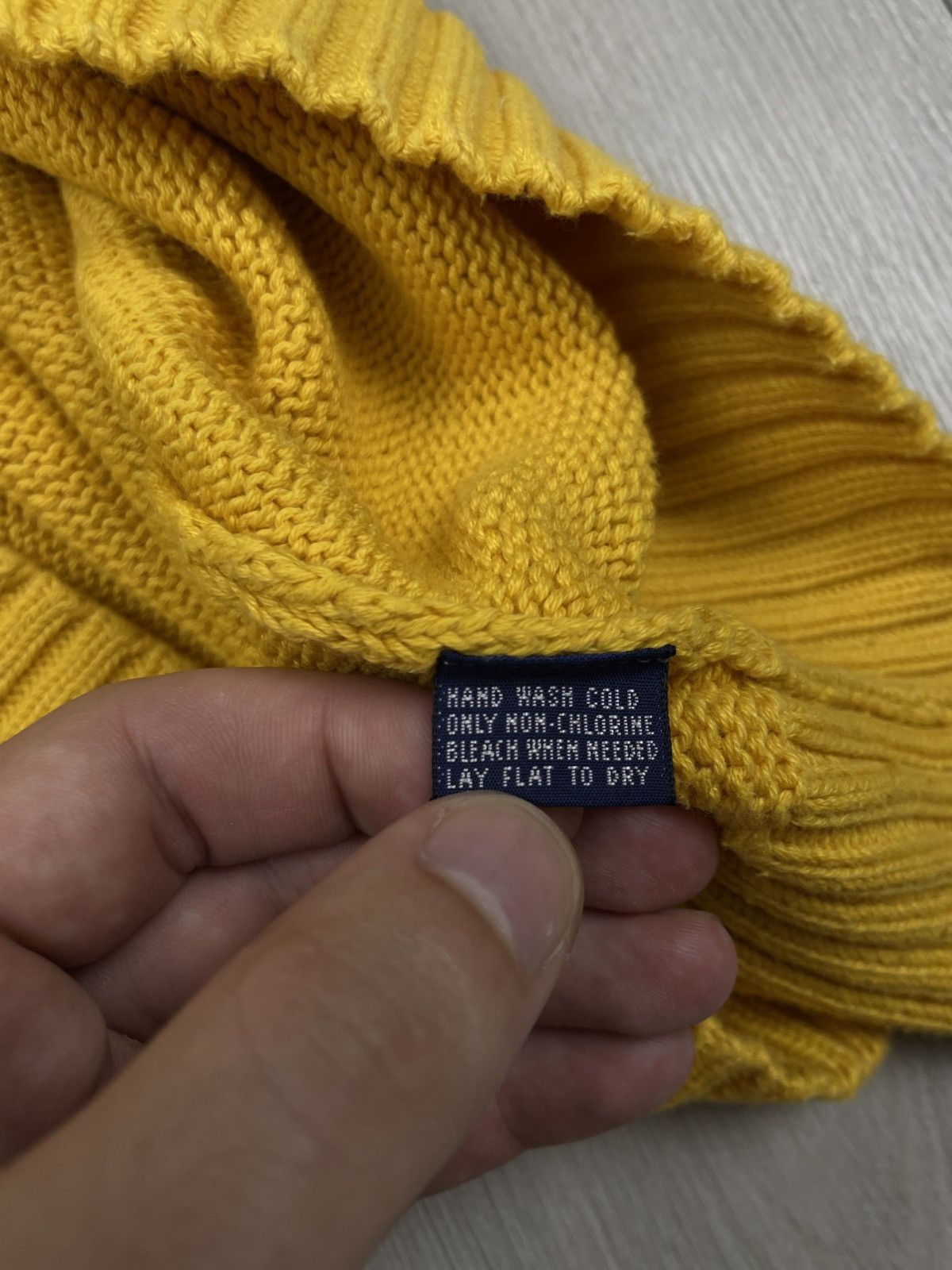 Polo Ralph Lauren Polo Ralph Lauren Knitted Men’s Sweater Size M Yellow Size US M / EU 48-50 / 2 - 5 Thumbnail