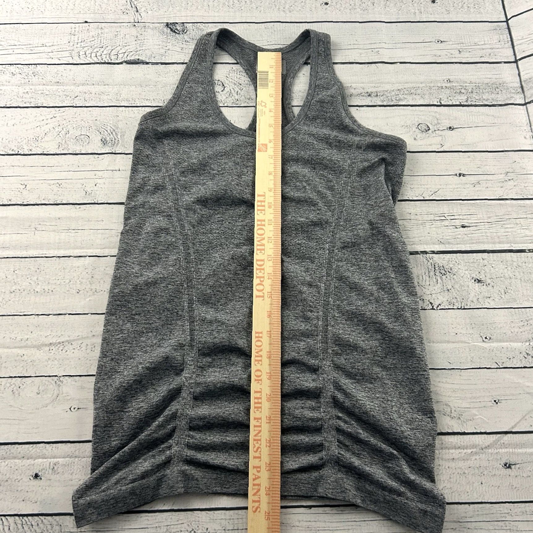 Athleta Athleta Momentum Athletic Racerback Tank Top Women's M Gray Shirt Size M / US 6-8 / IT 42-44 - 3 Thumbnail