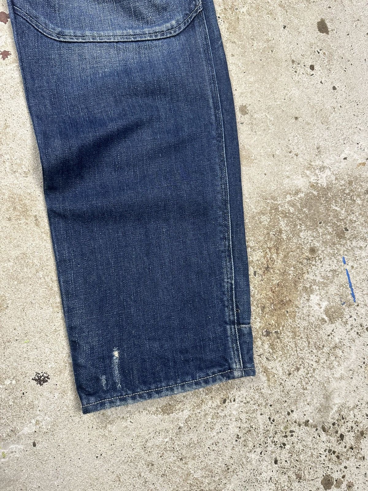 G-Star Vintage G Star Raw 5620 3D Low Tapered Double Knee Denim Size US 34 / EU 50 - 3 Thumbnail