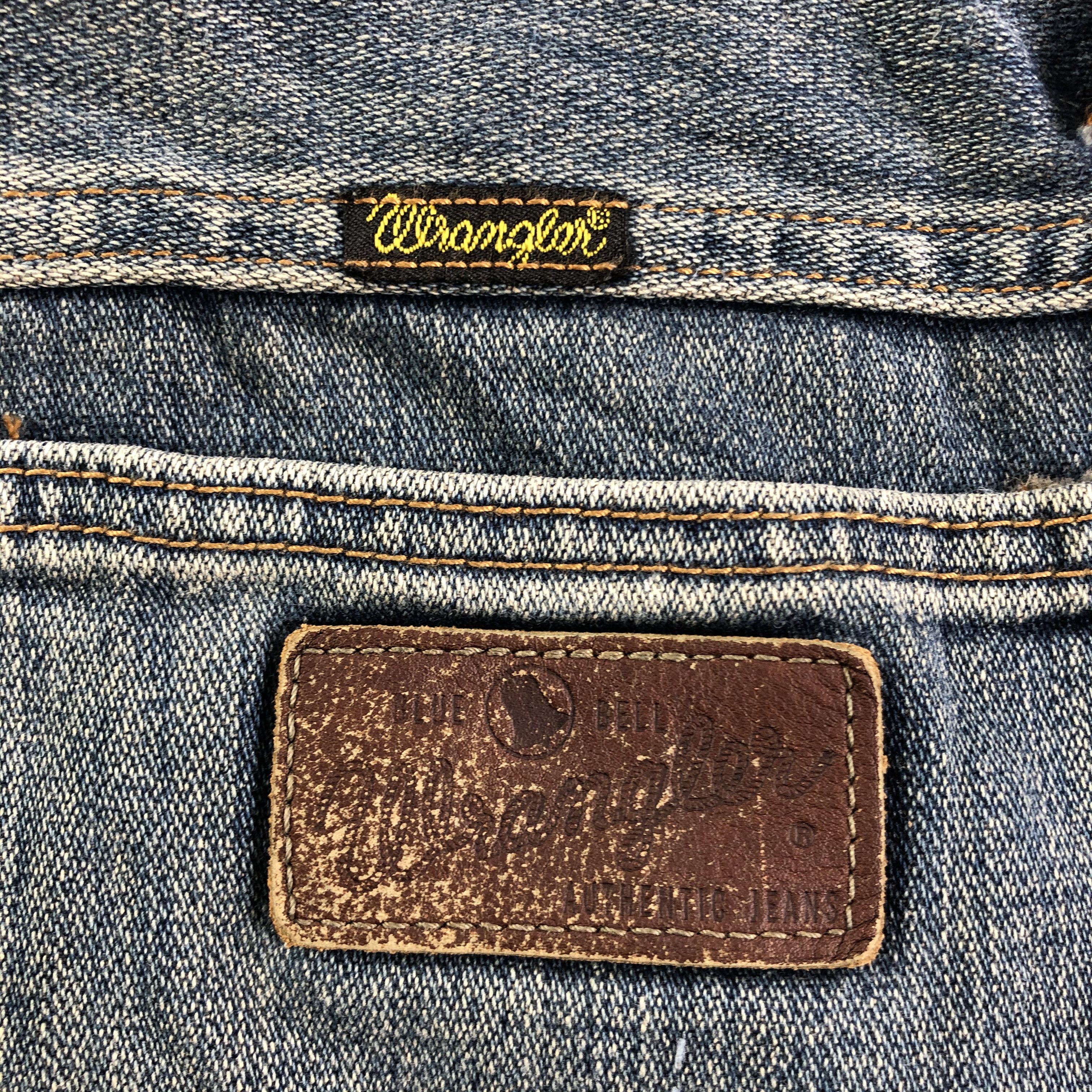 Vintage Vintage Wrangler Flared Jeans KJ2032 Size 24" / US 00 / IT 34 - 5 Thumbnail